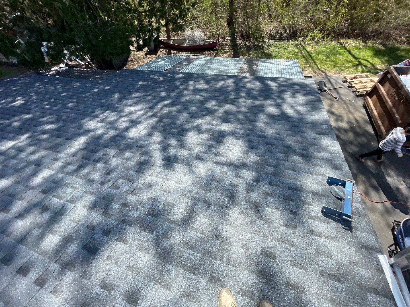 Residential Roofing Installation using GAF Timberline HDZ by Sensible Home Solutions