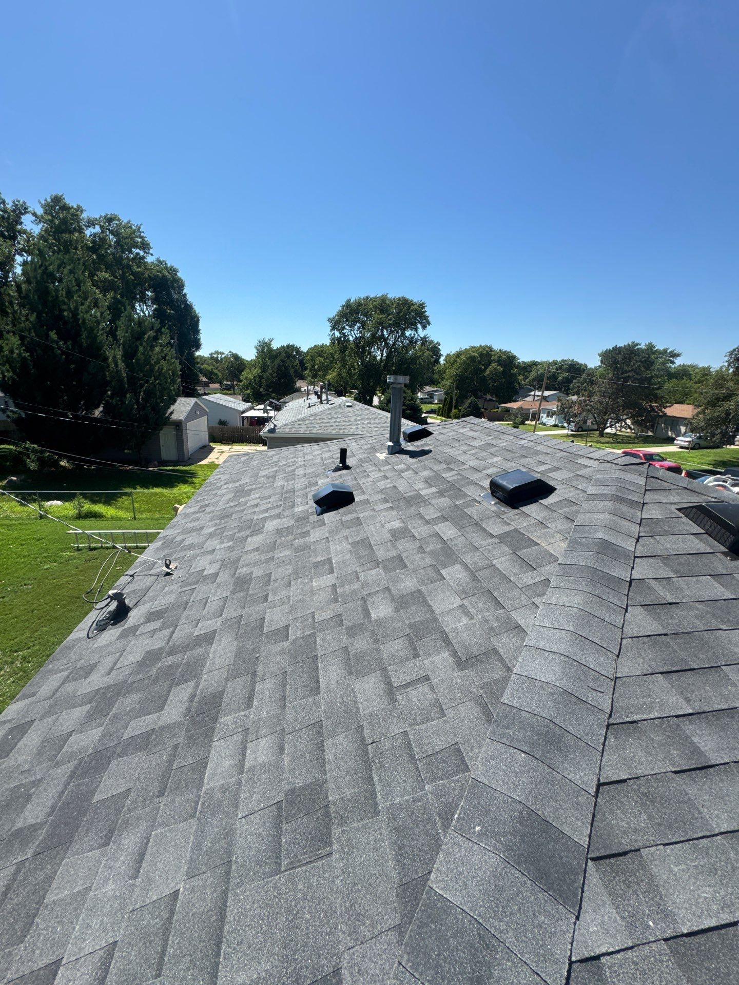 Roof Replacement with New OSB Decking in La Vista, NE by Crows Roofing LLC