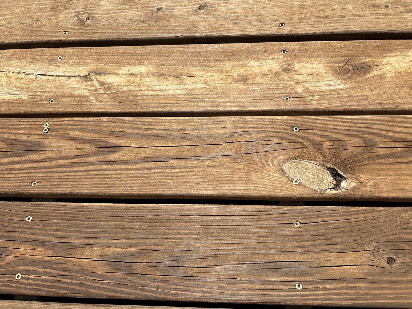 Weathered Deck using Wood Sealant by DuraSeal