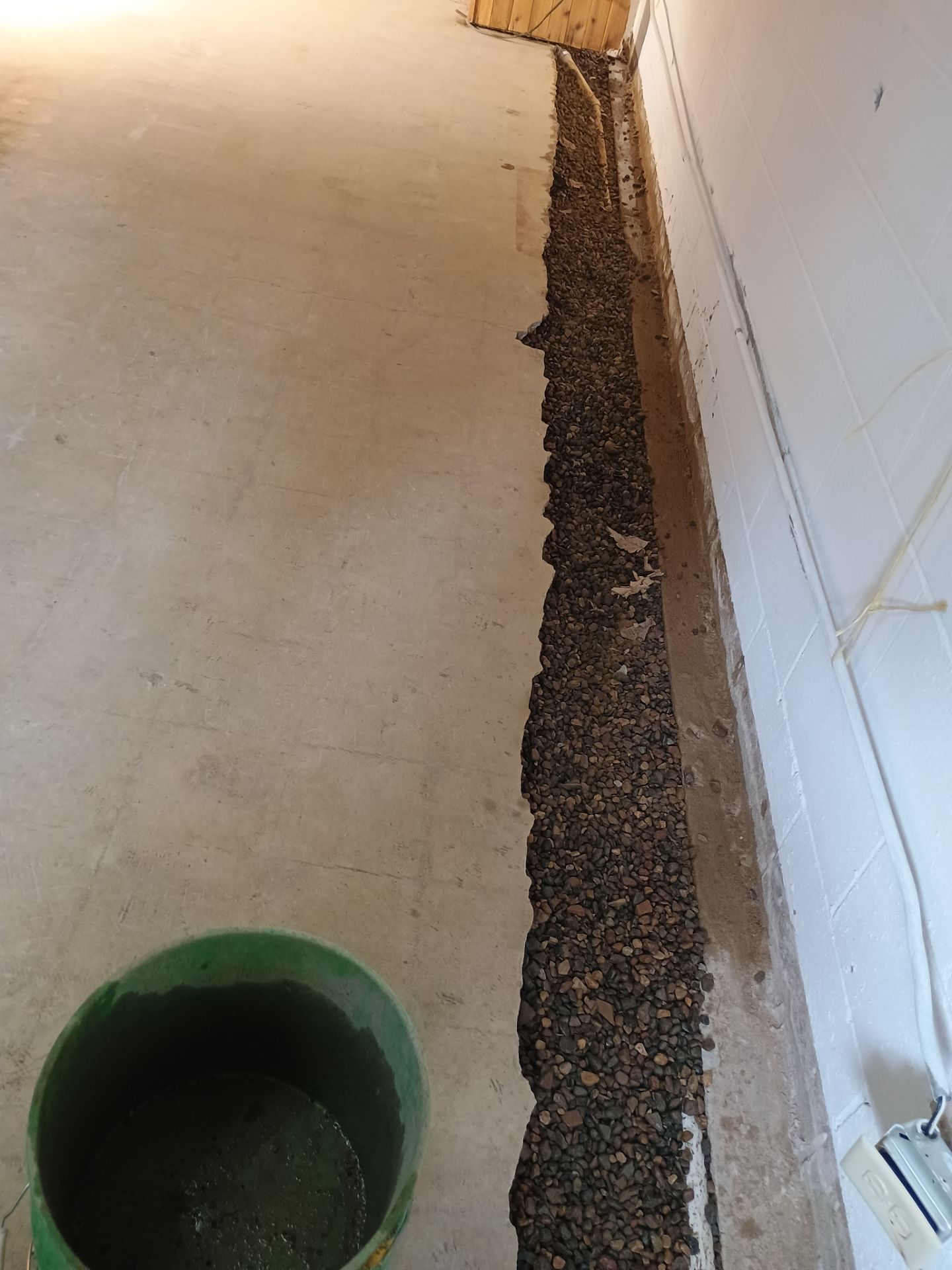 Interior Drain Tile & Foundation Crack Repair in St. Anthony, MN by Waterproofing Northeast