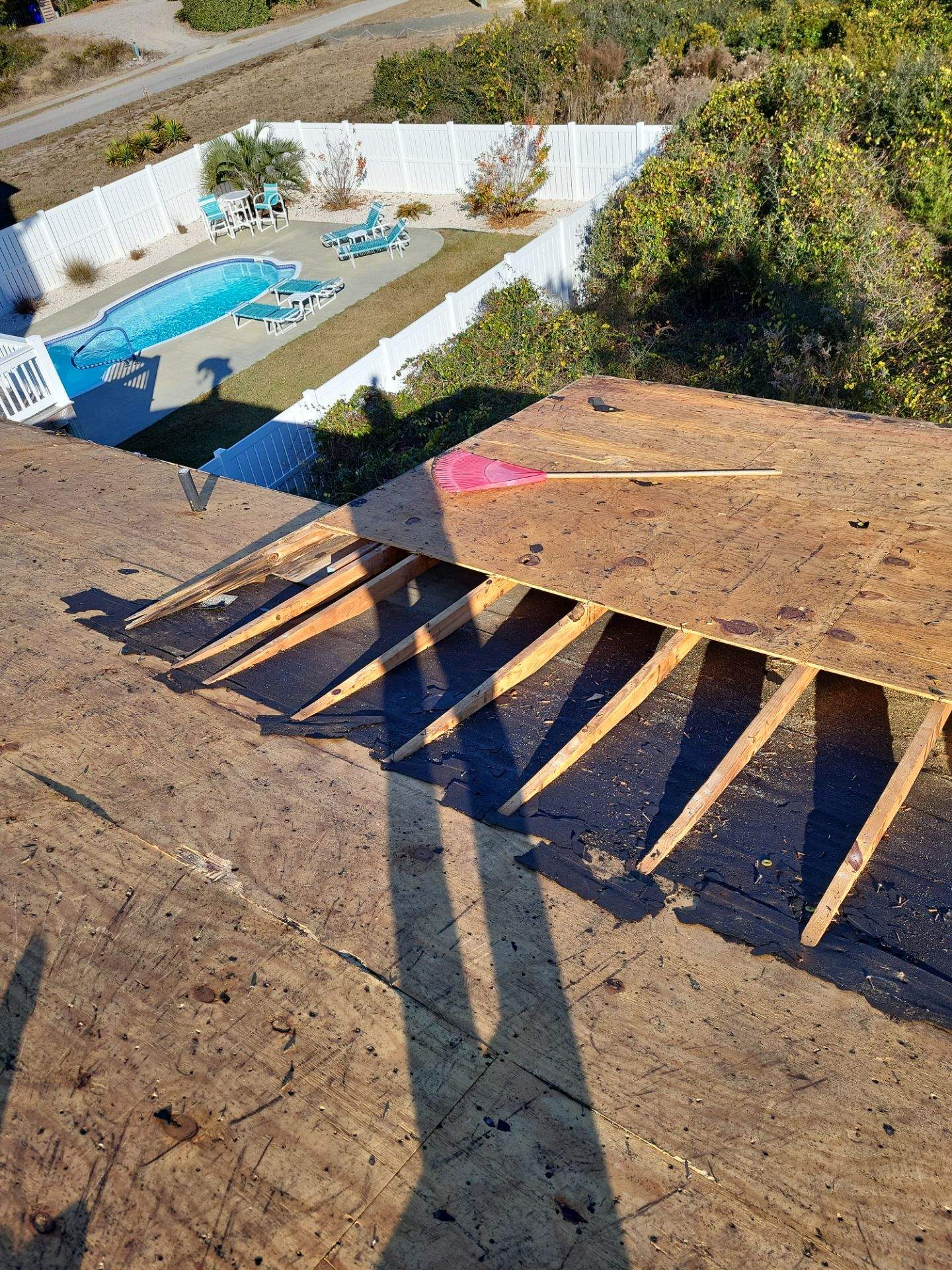 Residential Roof Install using CertainTeed DryRoof SA Underlayment by RGR Construction and Roofing, LLC