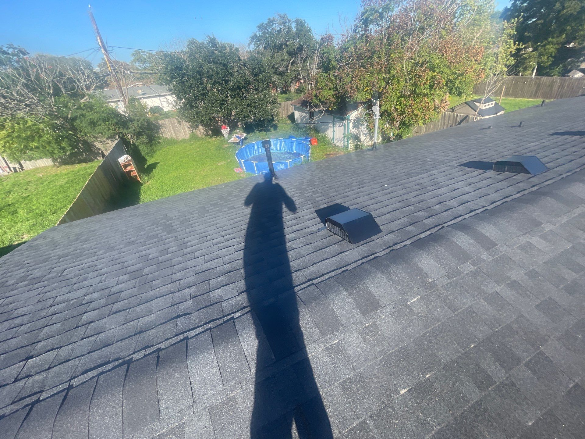Residential Roofing Installation using GAF HDZ Charcoal by Lighthouse Roofing