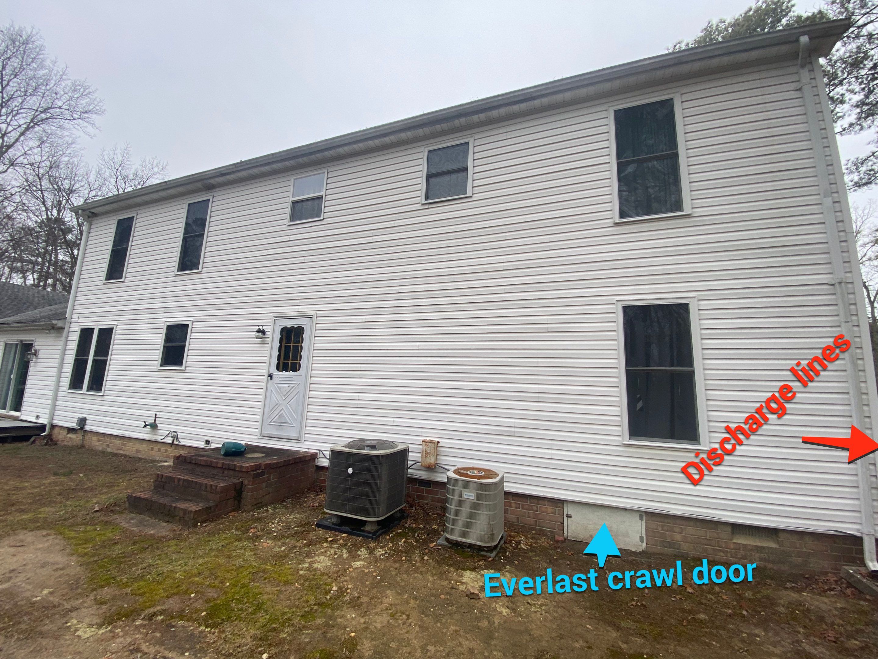 Ogle crawlspace by The Property Doctor, LLC