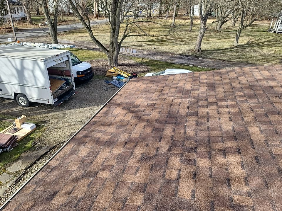 CERTAINTEED LANDMARK COLOR: BURNT SIENNA DRIP EDGE: MUSKET BROWN by Eagle Eye Roofing