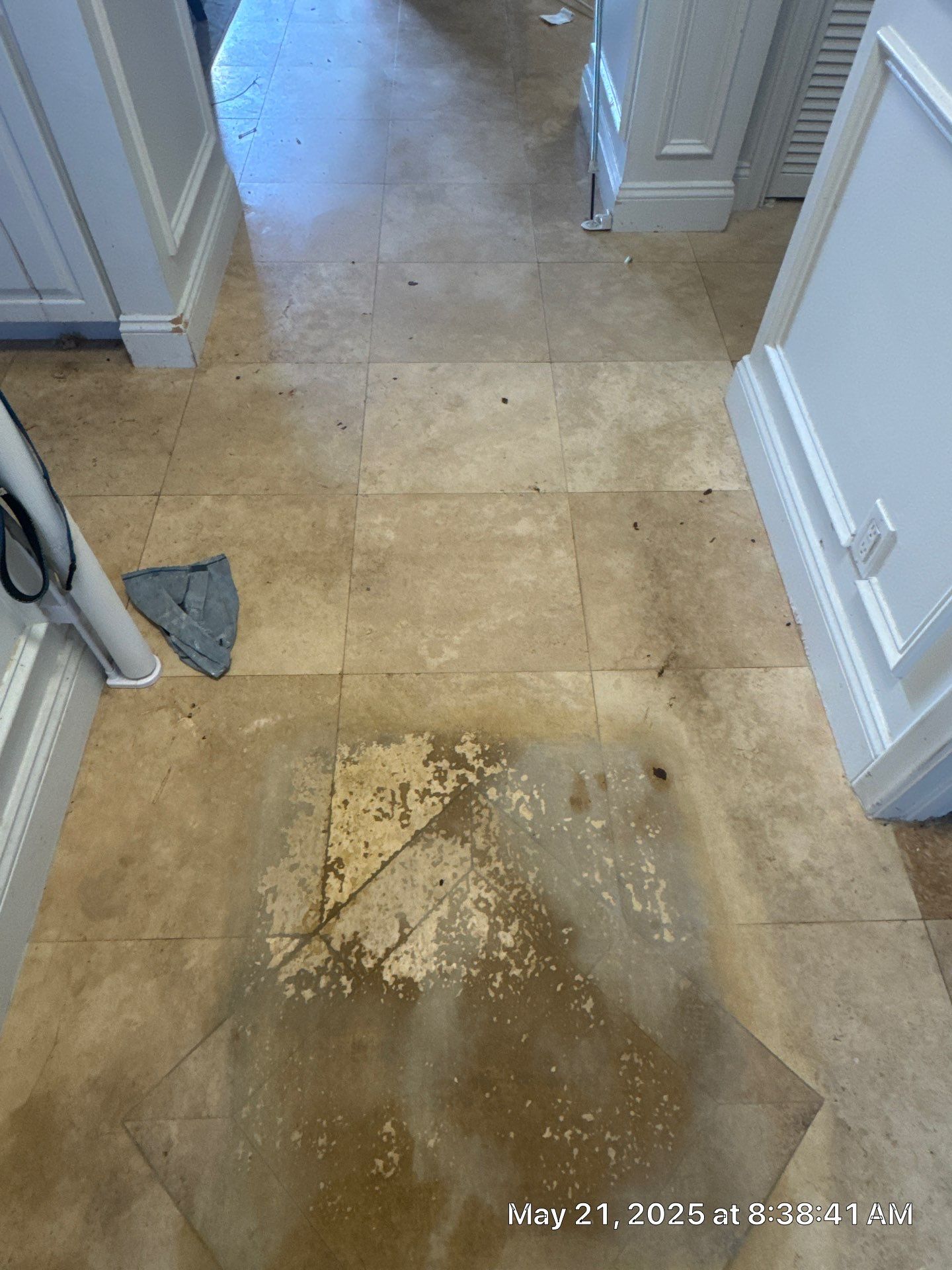 Water Damage using Drying Equipment by SuperClean 