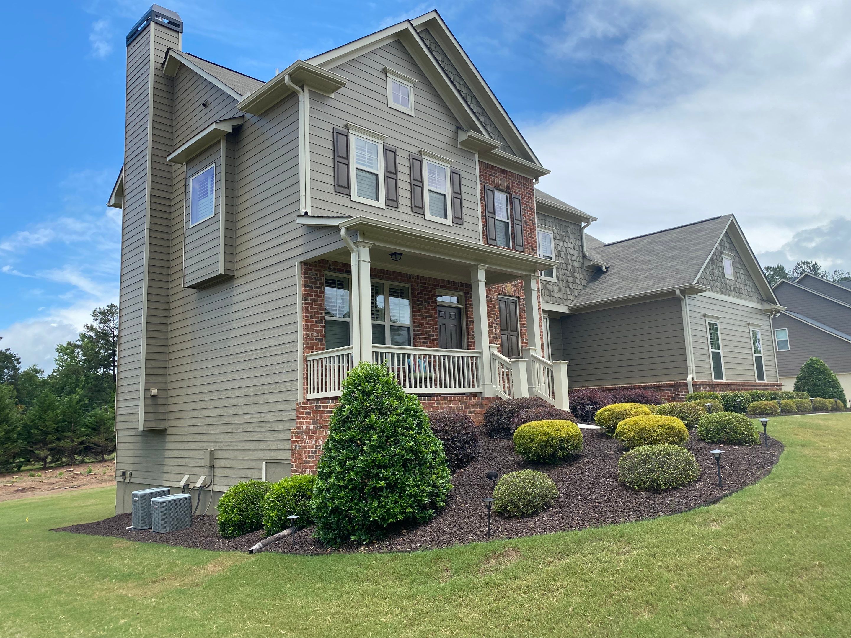 Full Exterior Painting and Siding Refresh in Powder Springs by Swift Home Renovations