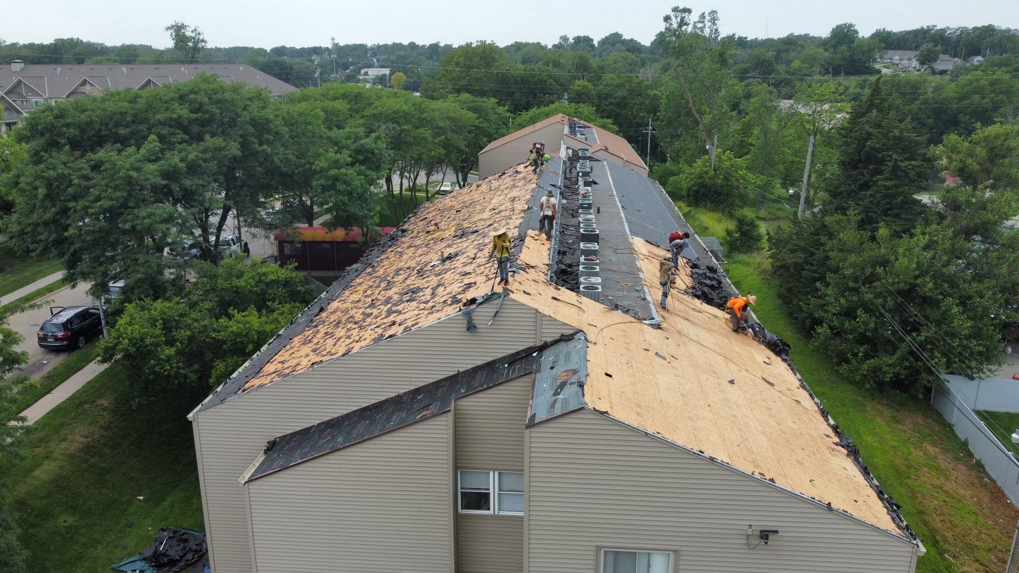 Lightning Commercial Restoration using Tamko Titan by Lightning Exteriors
