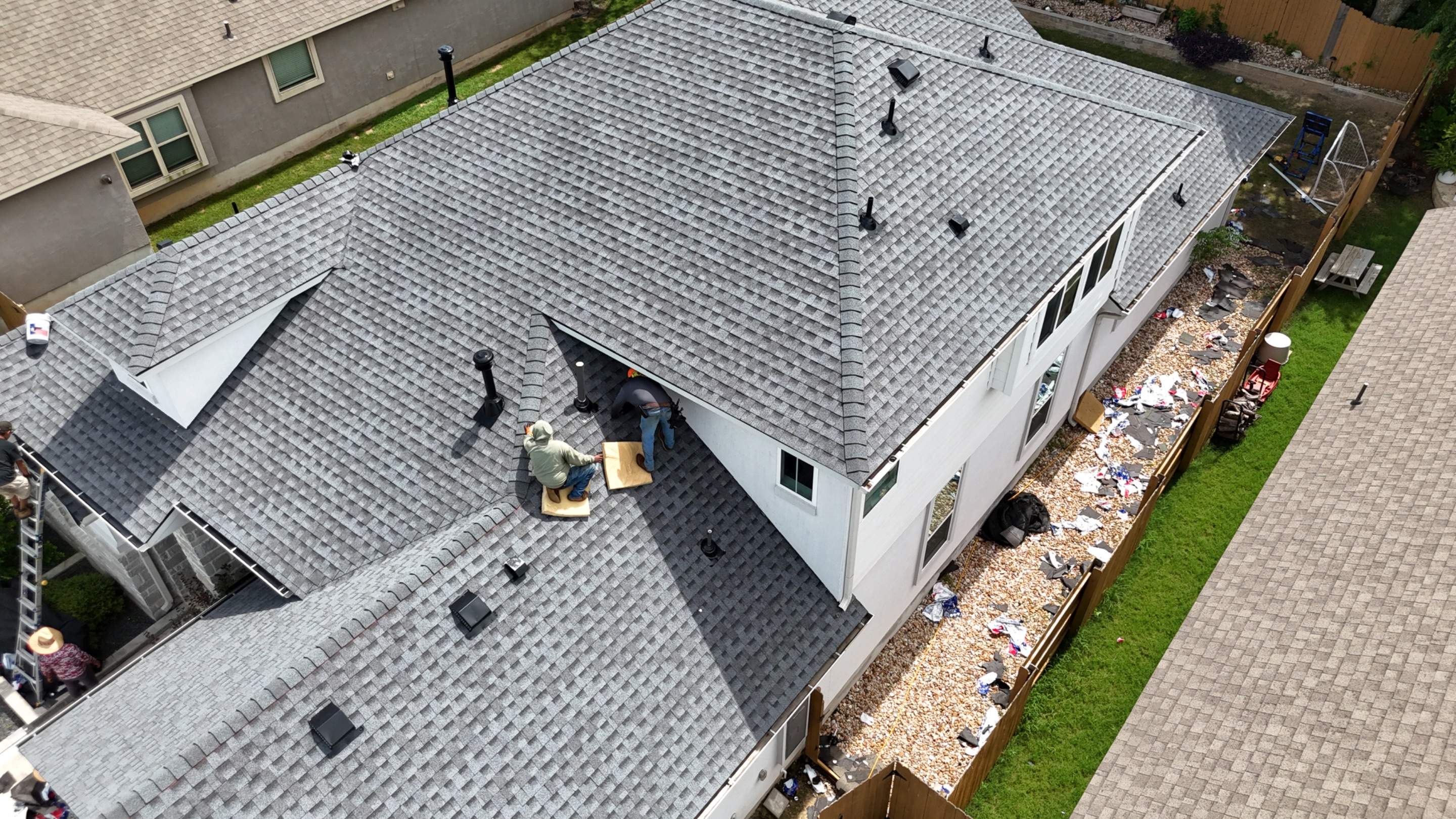 Pewter Gray - GAF Timberline HDZ by RoofsOnly.com