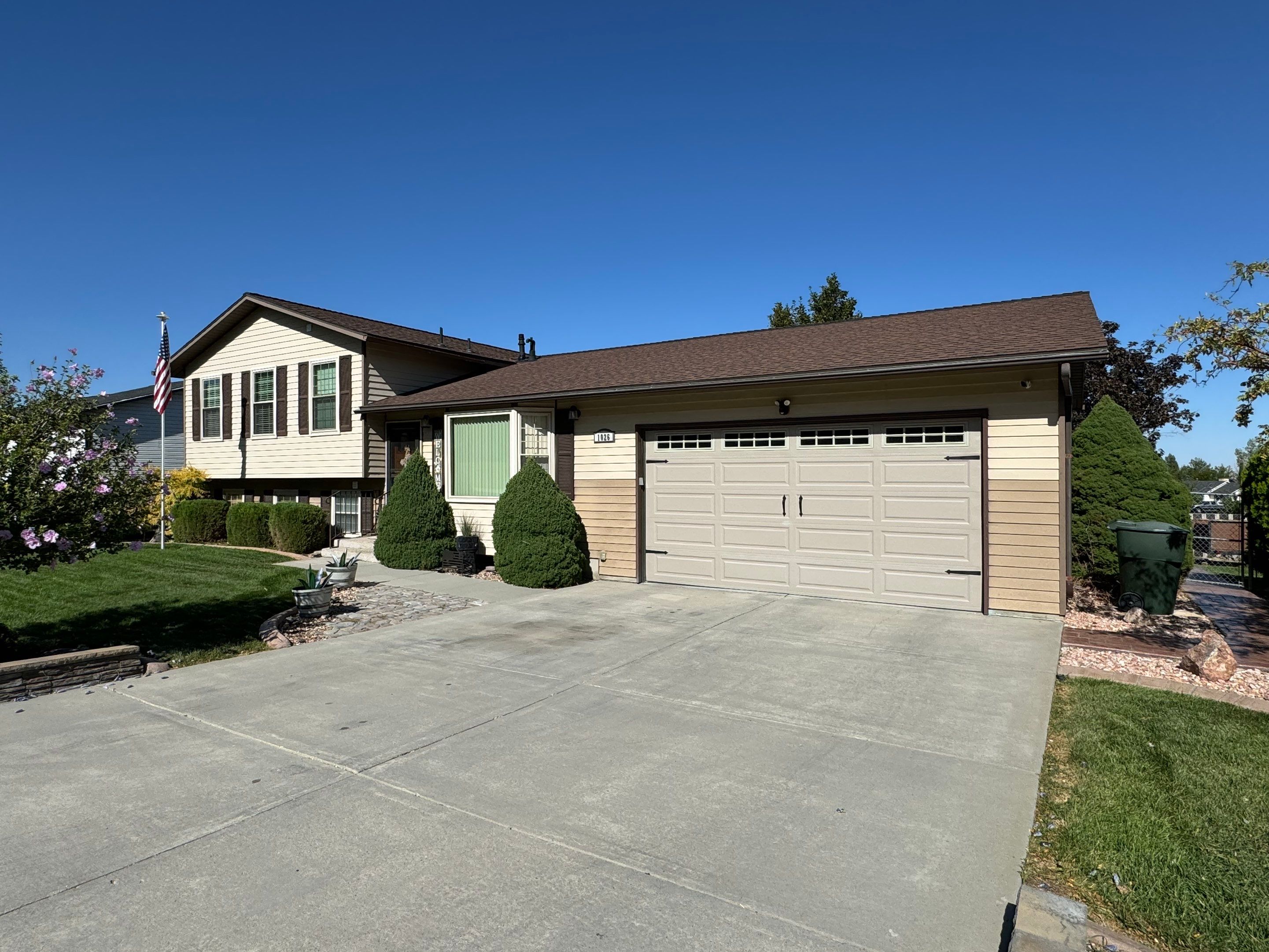Tooele | Bold Hardie Exterior Transformation | Evening Blue by Ideal Siding Utah