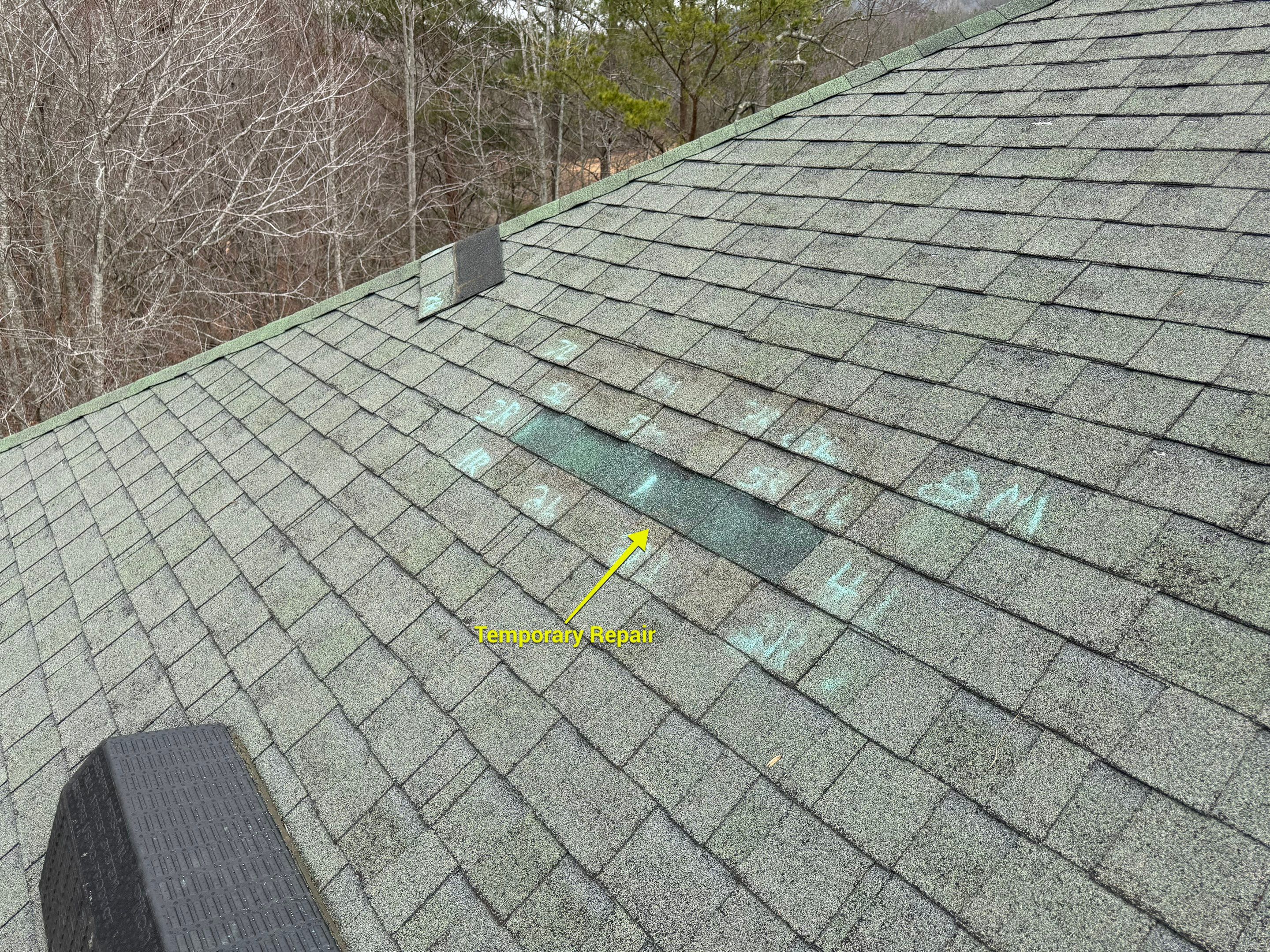 Project in Rocky Face by Aultman Roofing