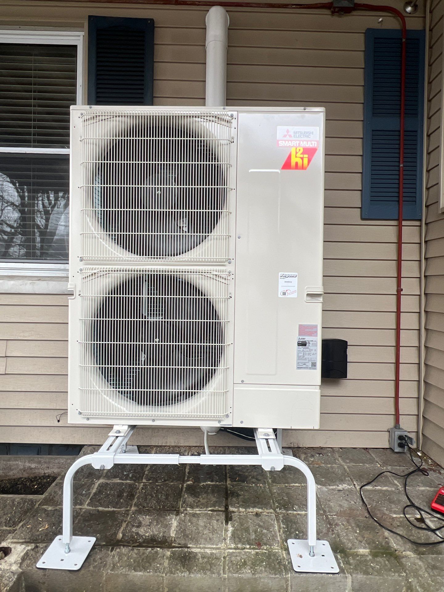 Installed Mitsubishi Electric high-efficiency gas furnace — Marblehead, MA by FAGONE MECHANICAL