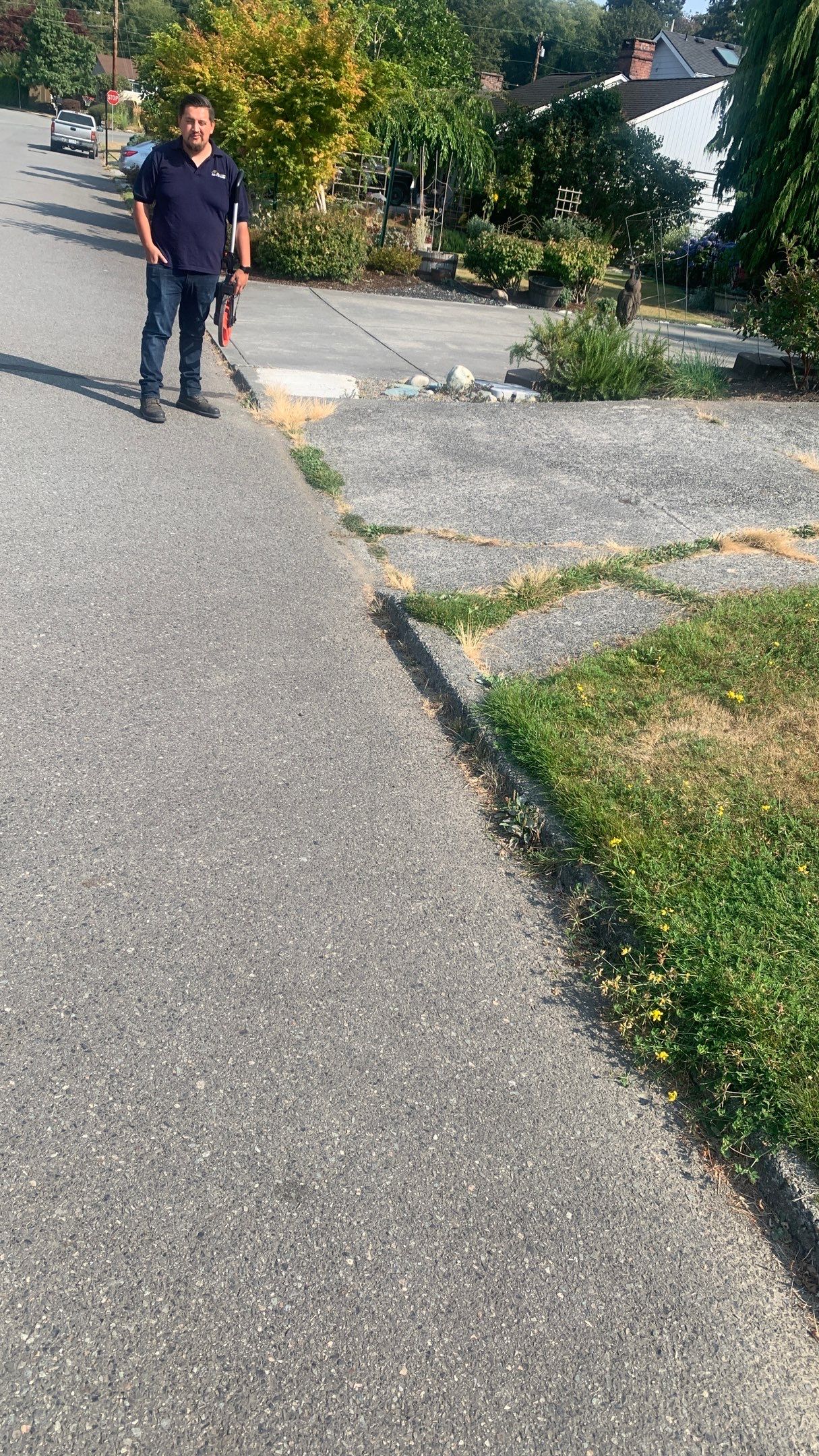 Custom Concrete walkway/Driveway Everett WA by Jireh Asphalt & Concrete Inc 