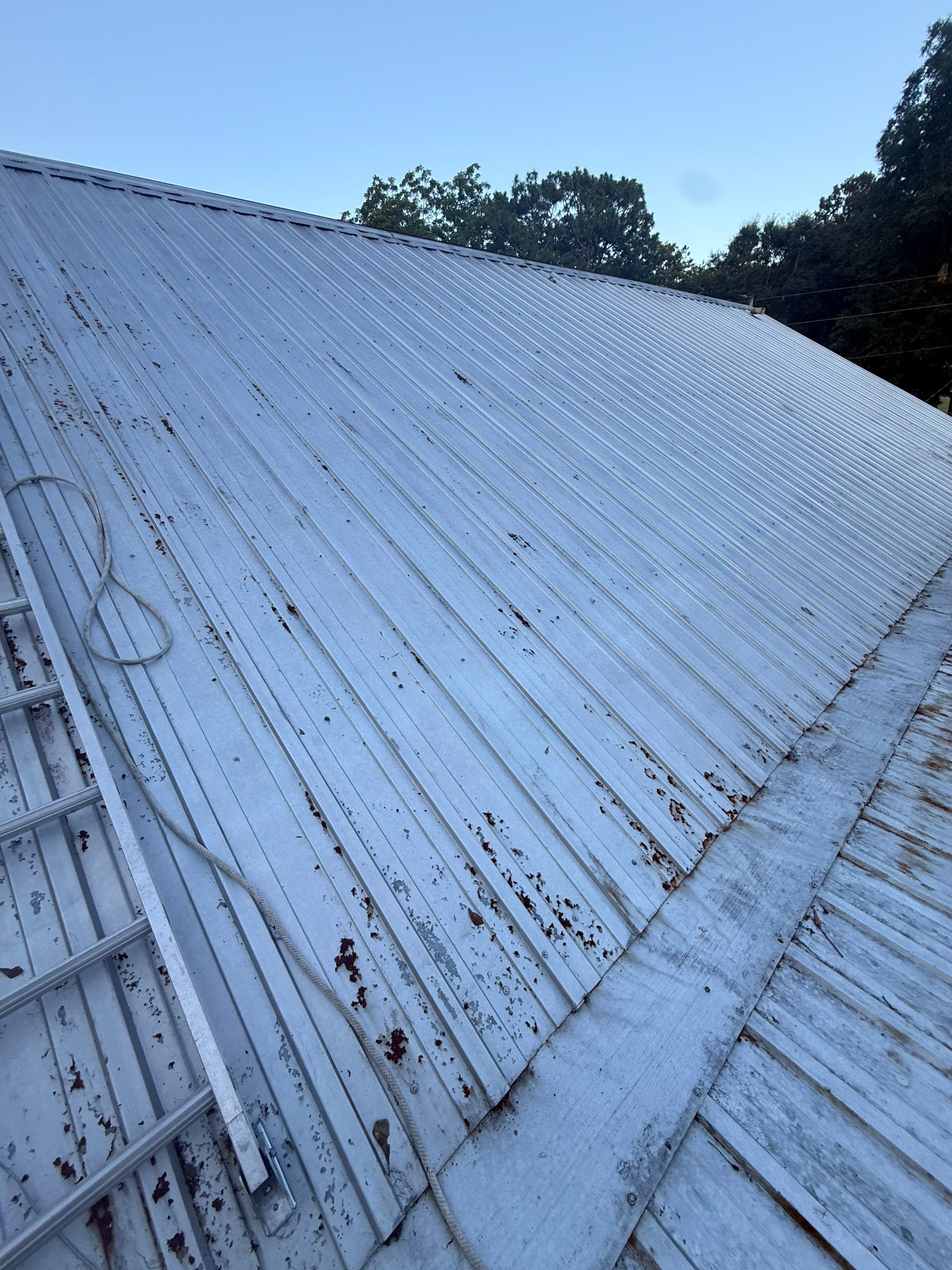 Residential Metal Roof Replacement With Corrugated Panels in Poplarville by Frontline Roofing