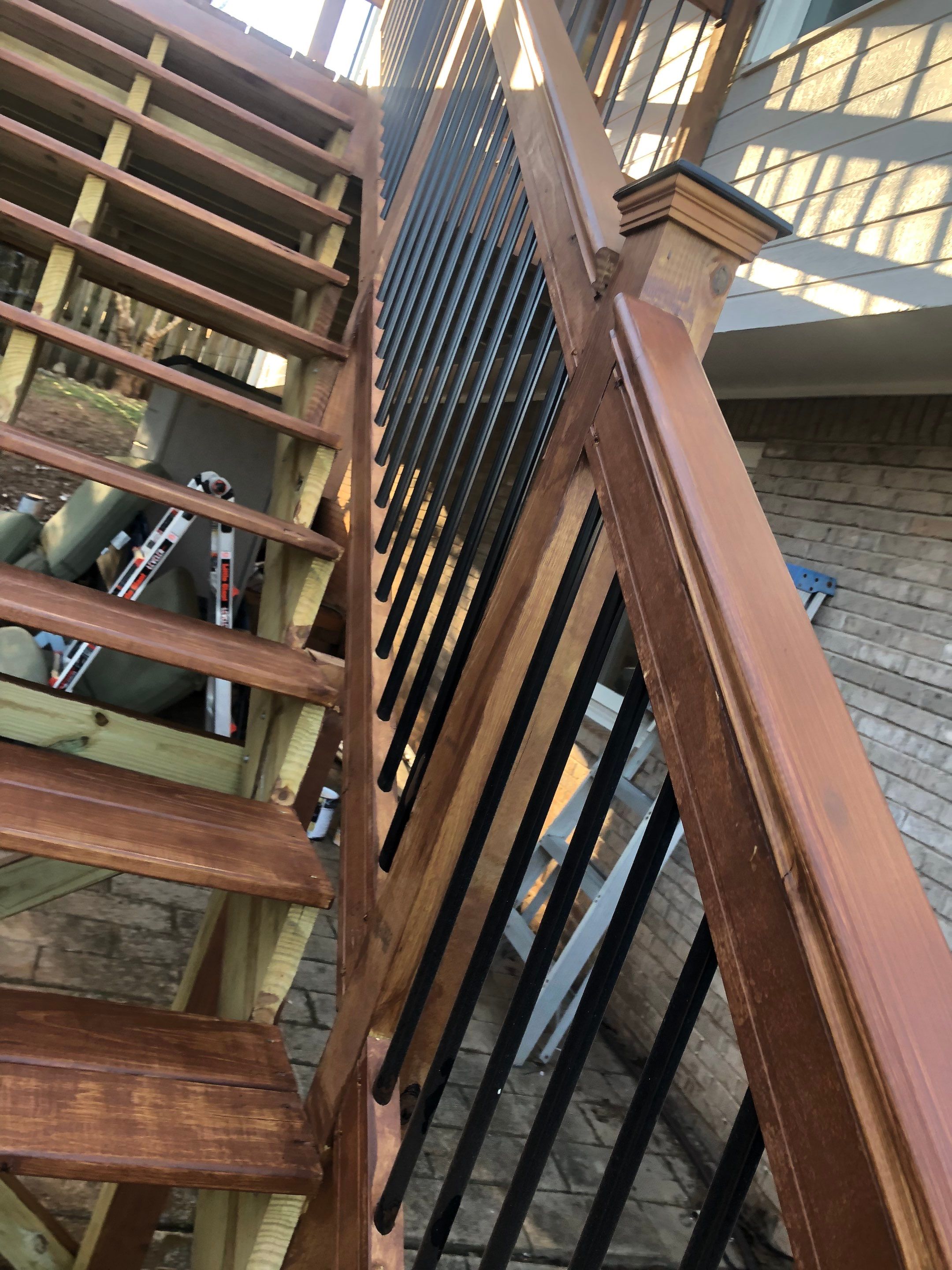 Balmoral Estates Screened Deck  by Pillar and Pine