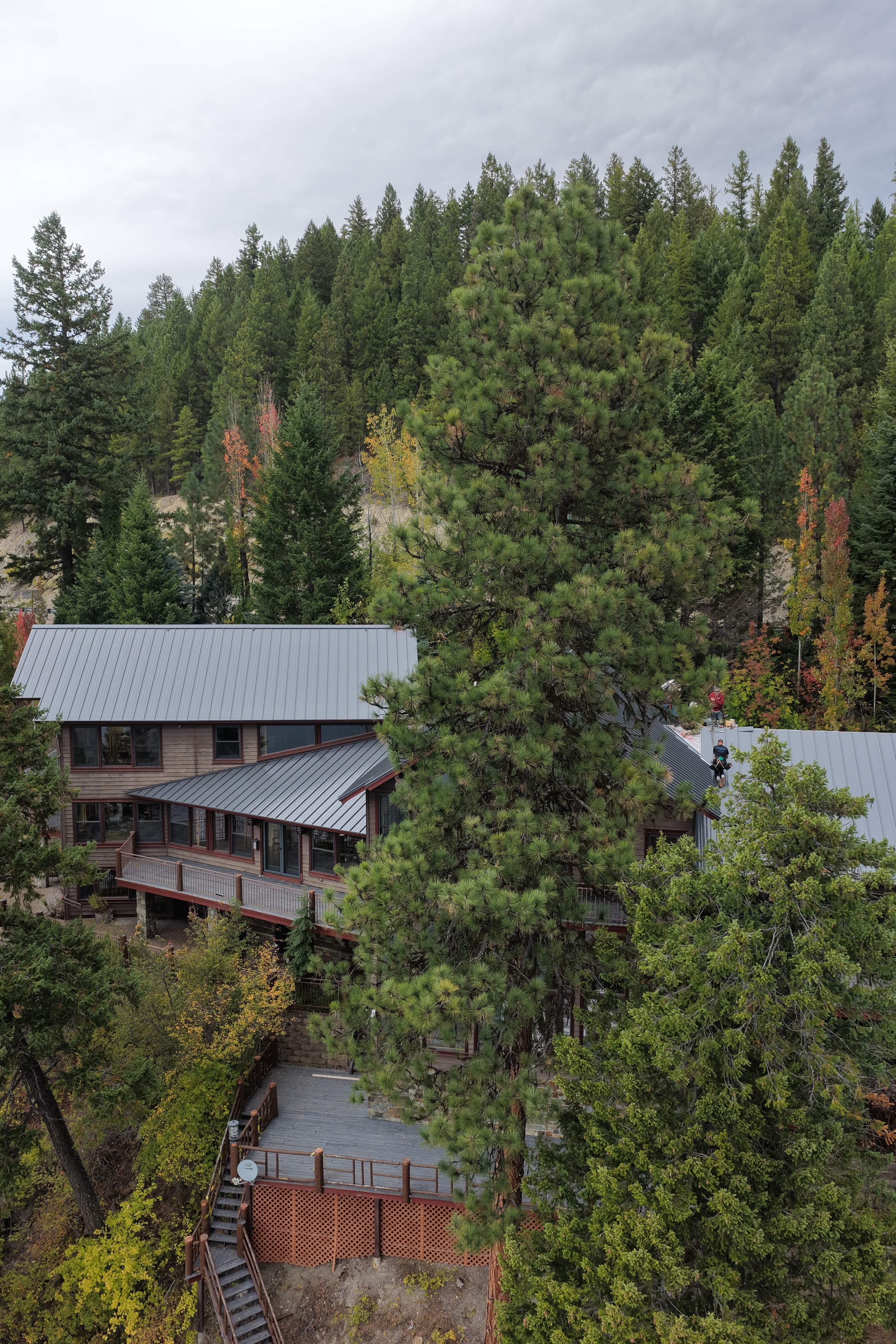 16" Mechanical - Dark Gray  by Montana Roofing Solutions