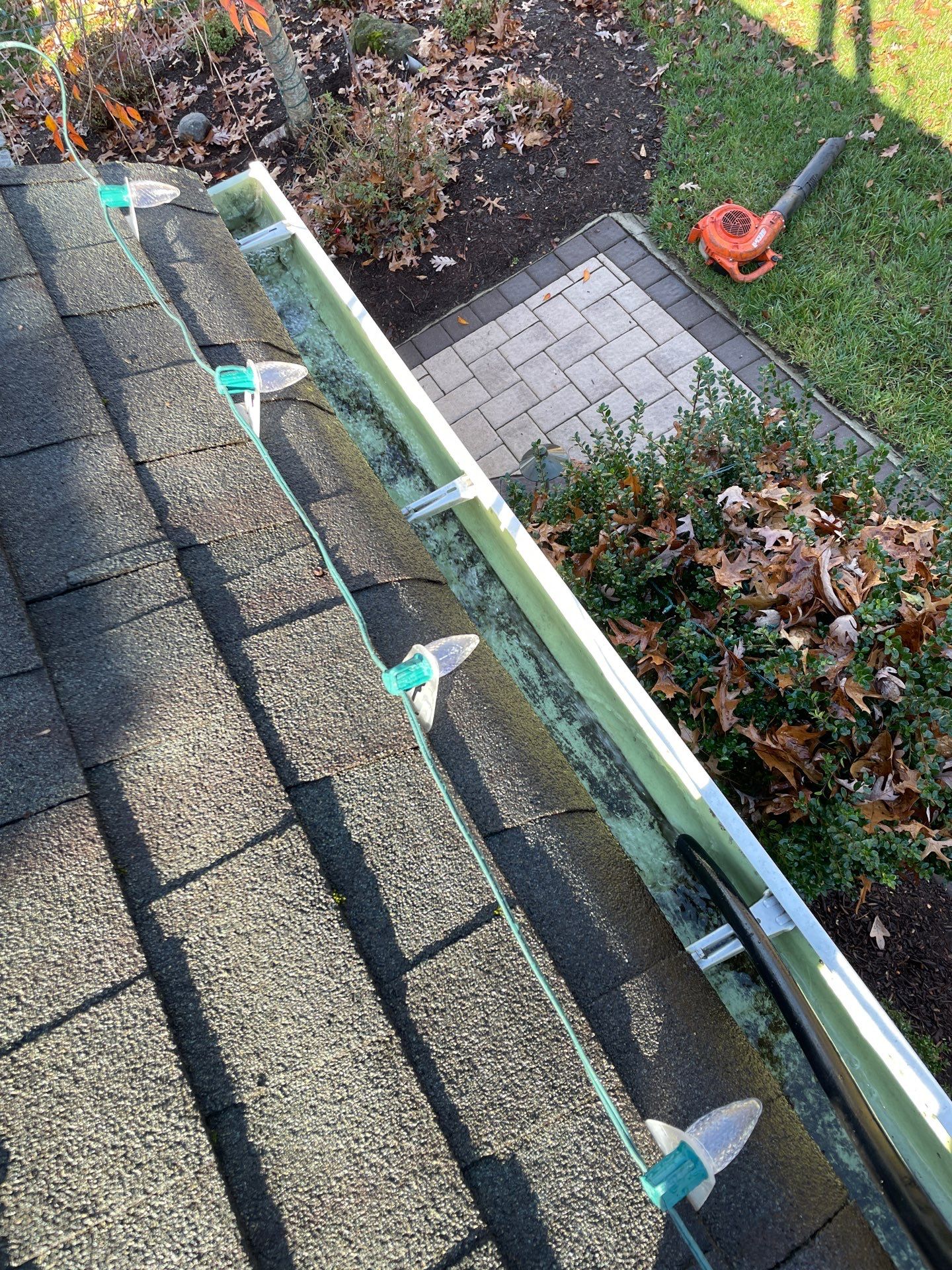 Comprehensive Residential Gutter Cleaning and System Flush in Wayne by NJ Home Maintenance Services