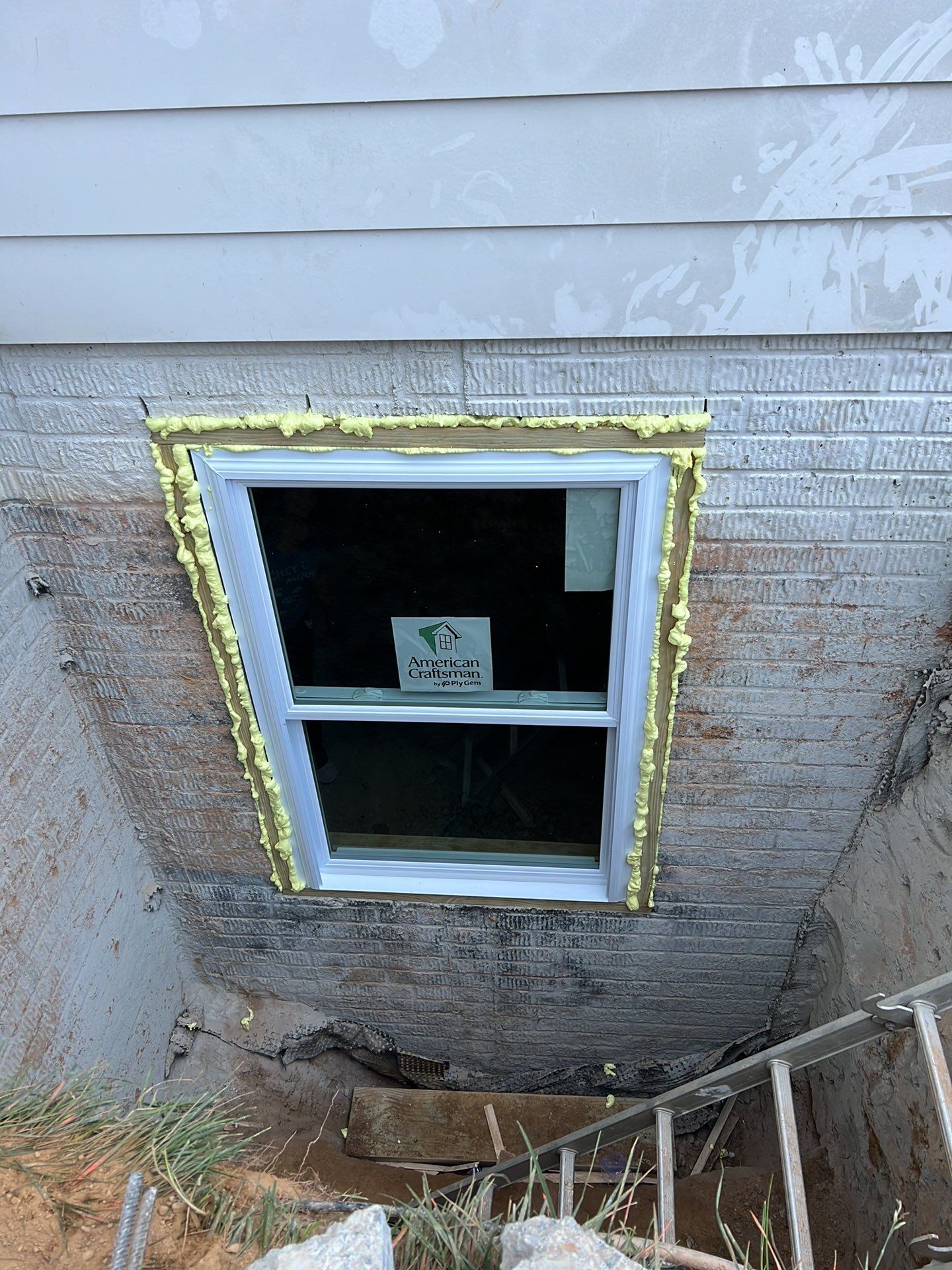 Egress window install, Great Falls, VA by Fairfax Contractors, LLC