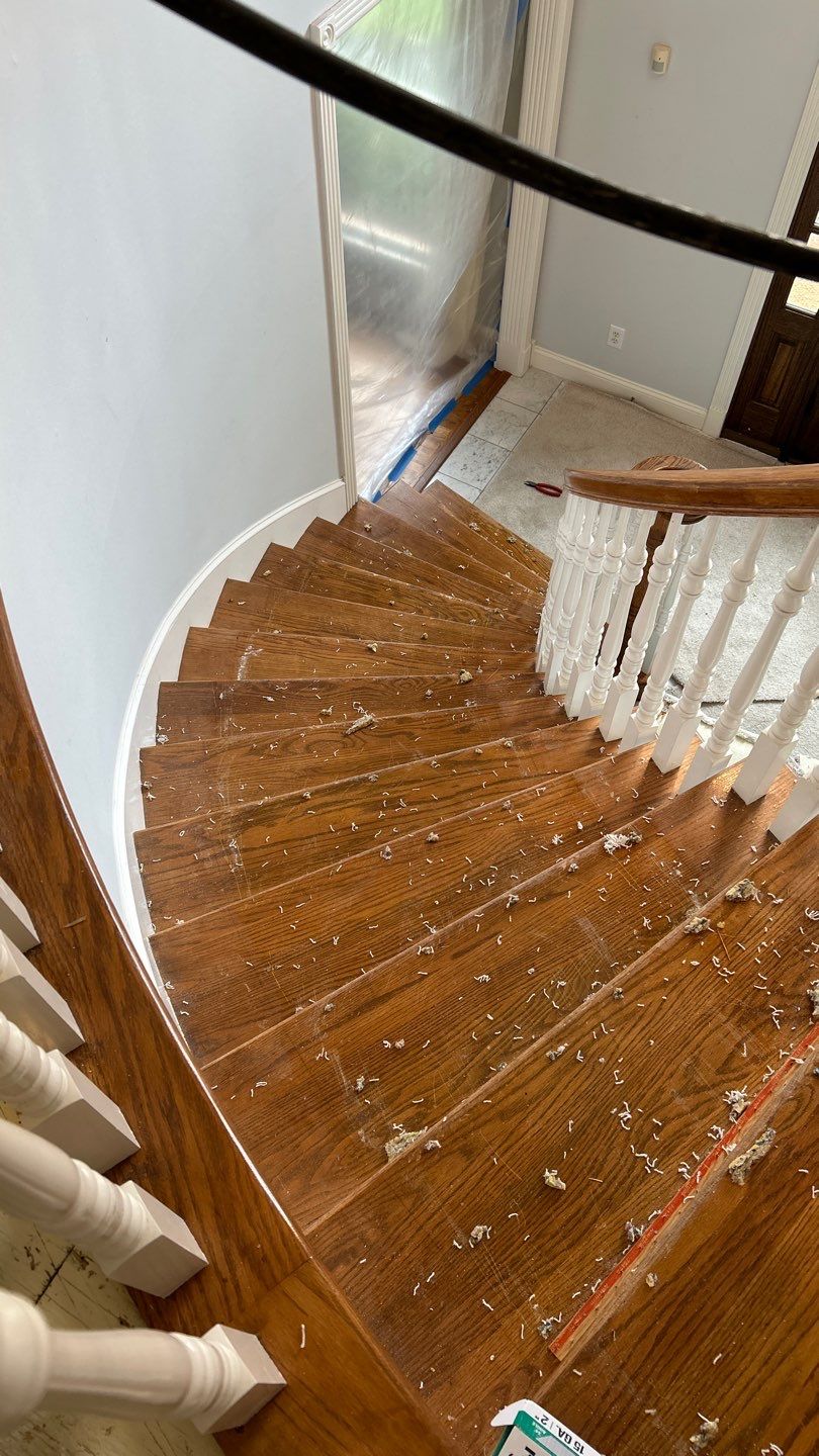 From carpet to hardwood by Footprints Floors of Nashville