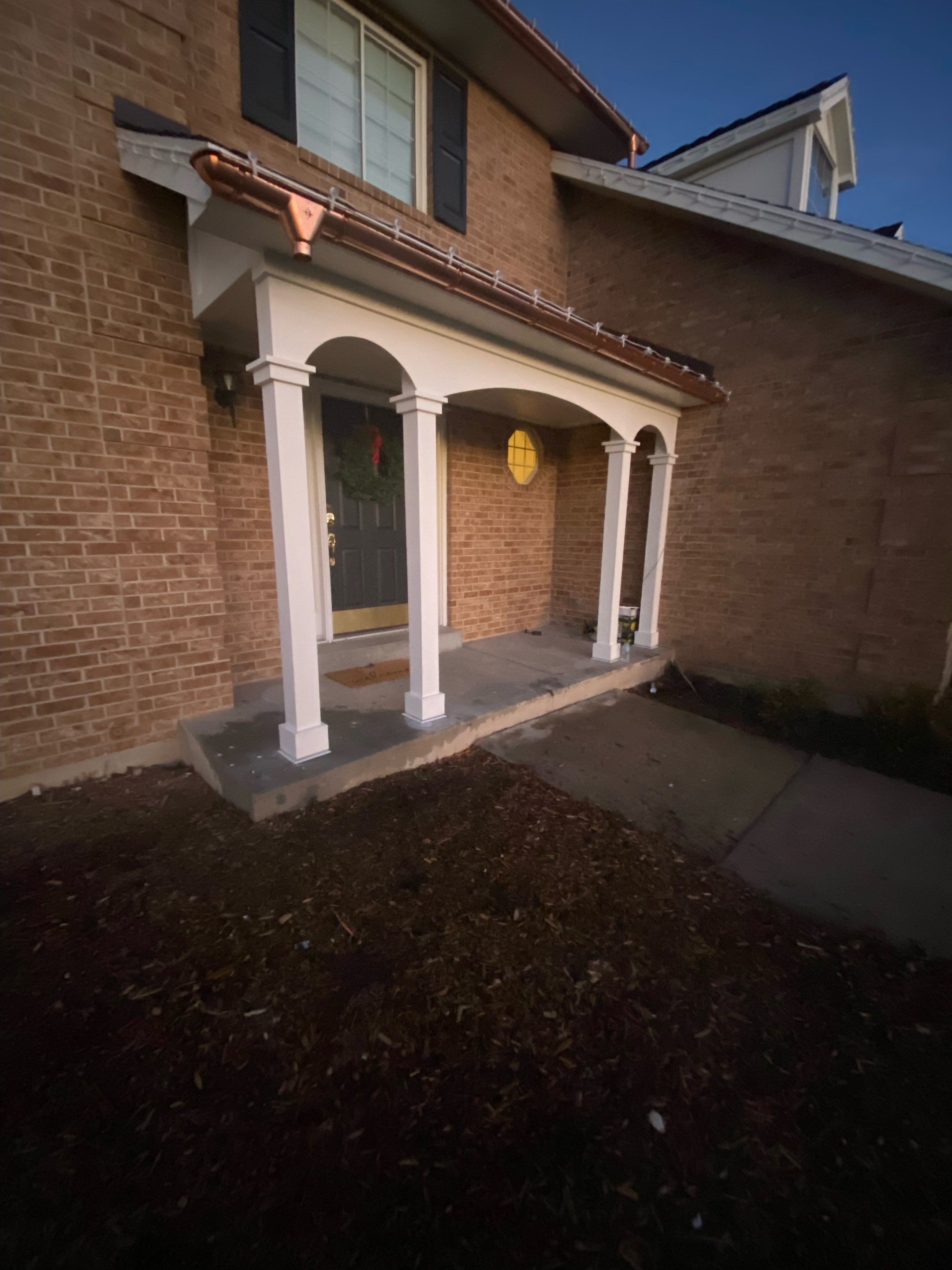 American Fork | Custom Hardie Smooth Siding | Dove Wing & White Dove by Ideal Siding Utah