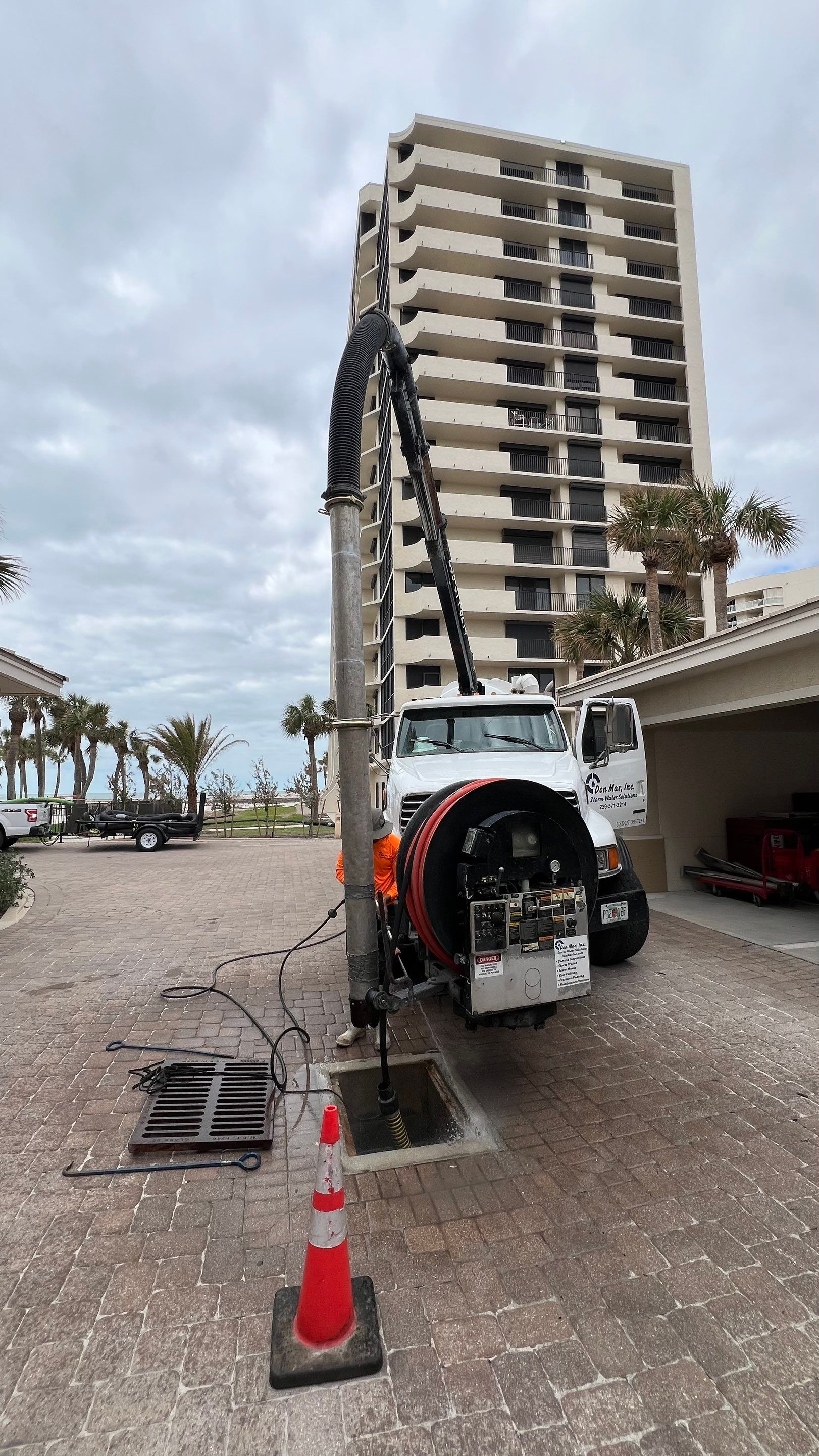 Condo Storm Water System Maintenance by Don Mar, Inc. Storm Water Solutions