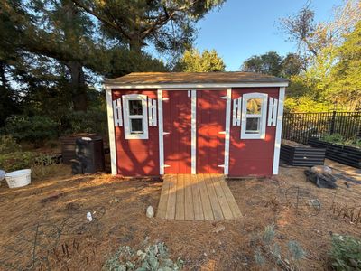 Shed Repair and Painting