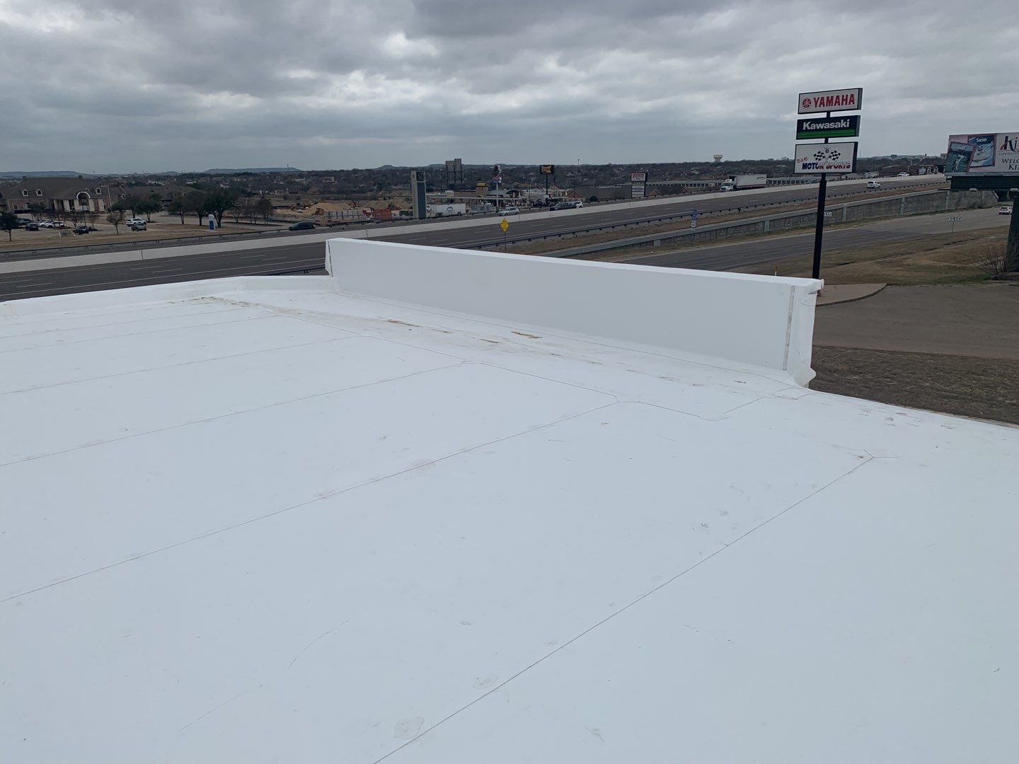 Bio-Life Commercial Roof Replacement using IB Systems PVC by Roof Experts