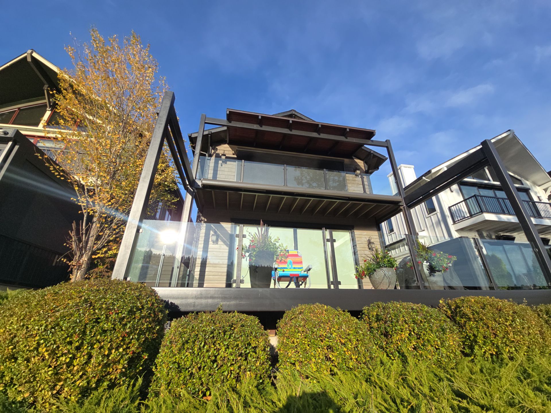 Exterior Repaint On Waterfront by Coeur D Alene Painting Group