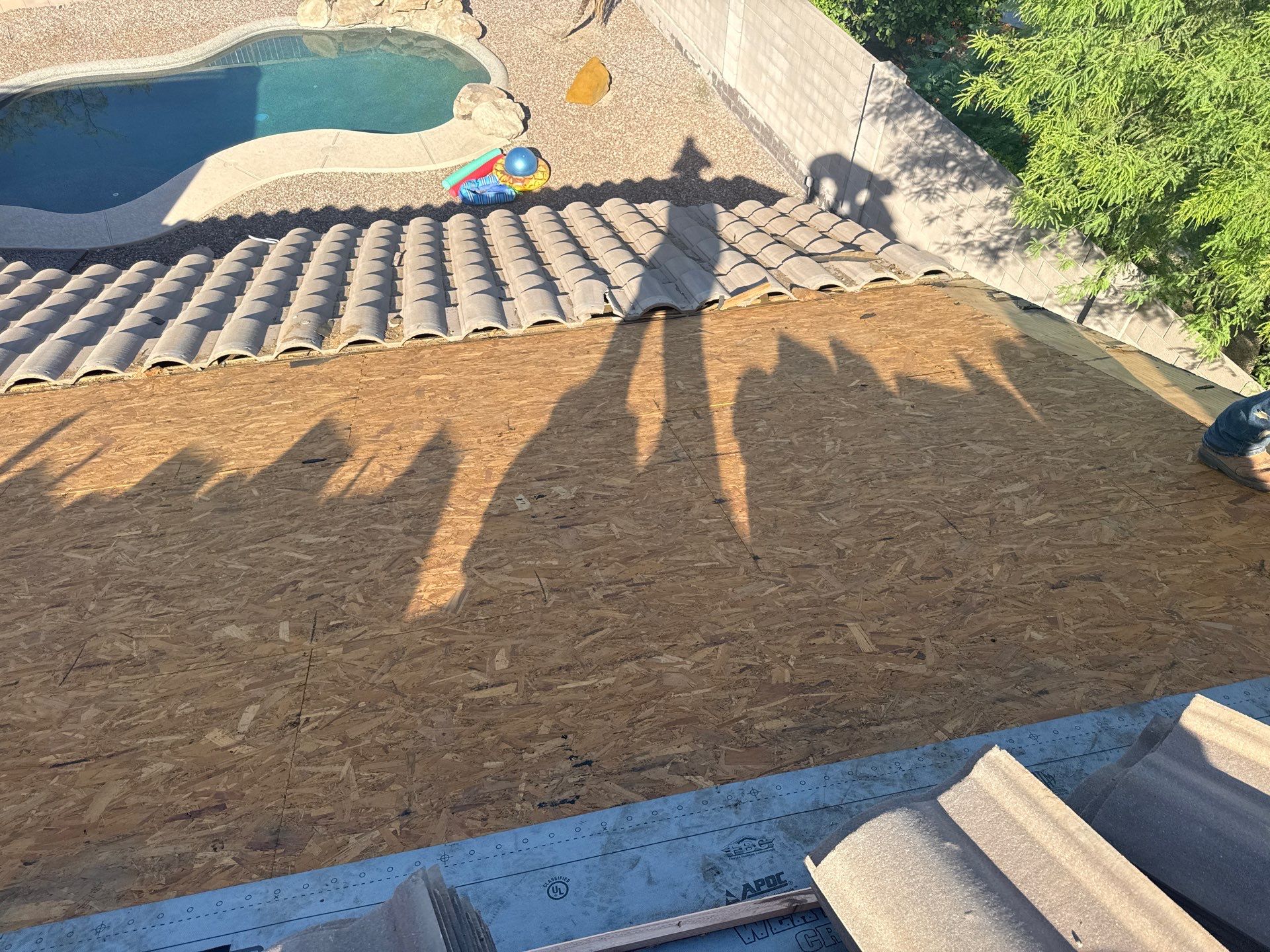 Mesa, AZ Concrete Tile Roof Underlayment Replacement by APM Builders LLC