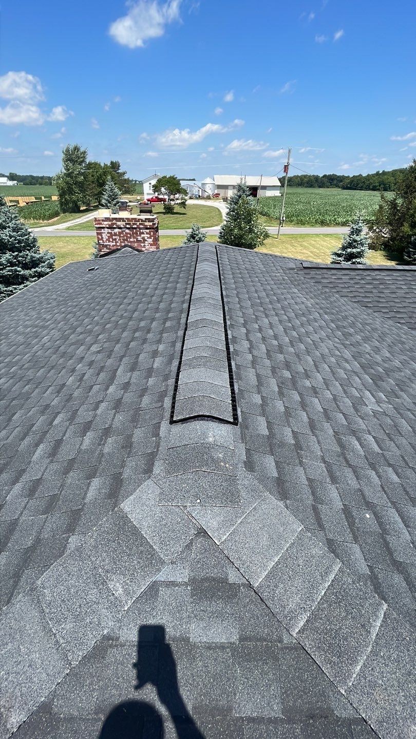 Residential Roofing Installation using GAF Timberline HDZ Charcoal by Nitro Roofing and Construction