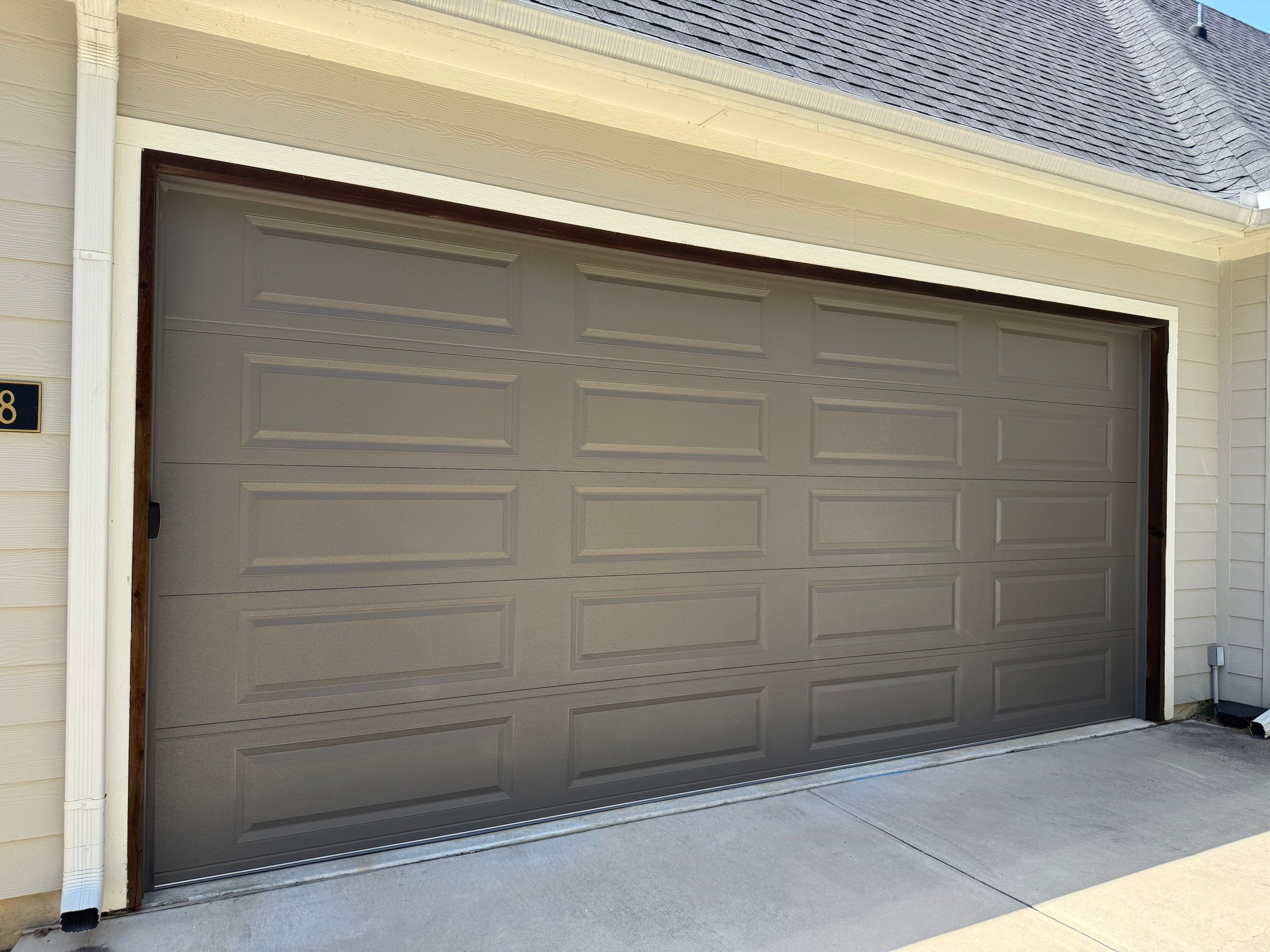 CHI High-Lift Garage Door and LiftMaster Opener Installation in Roanoke by Meadows Garage Doors