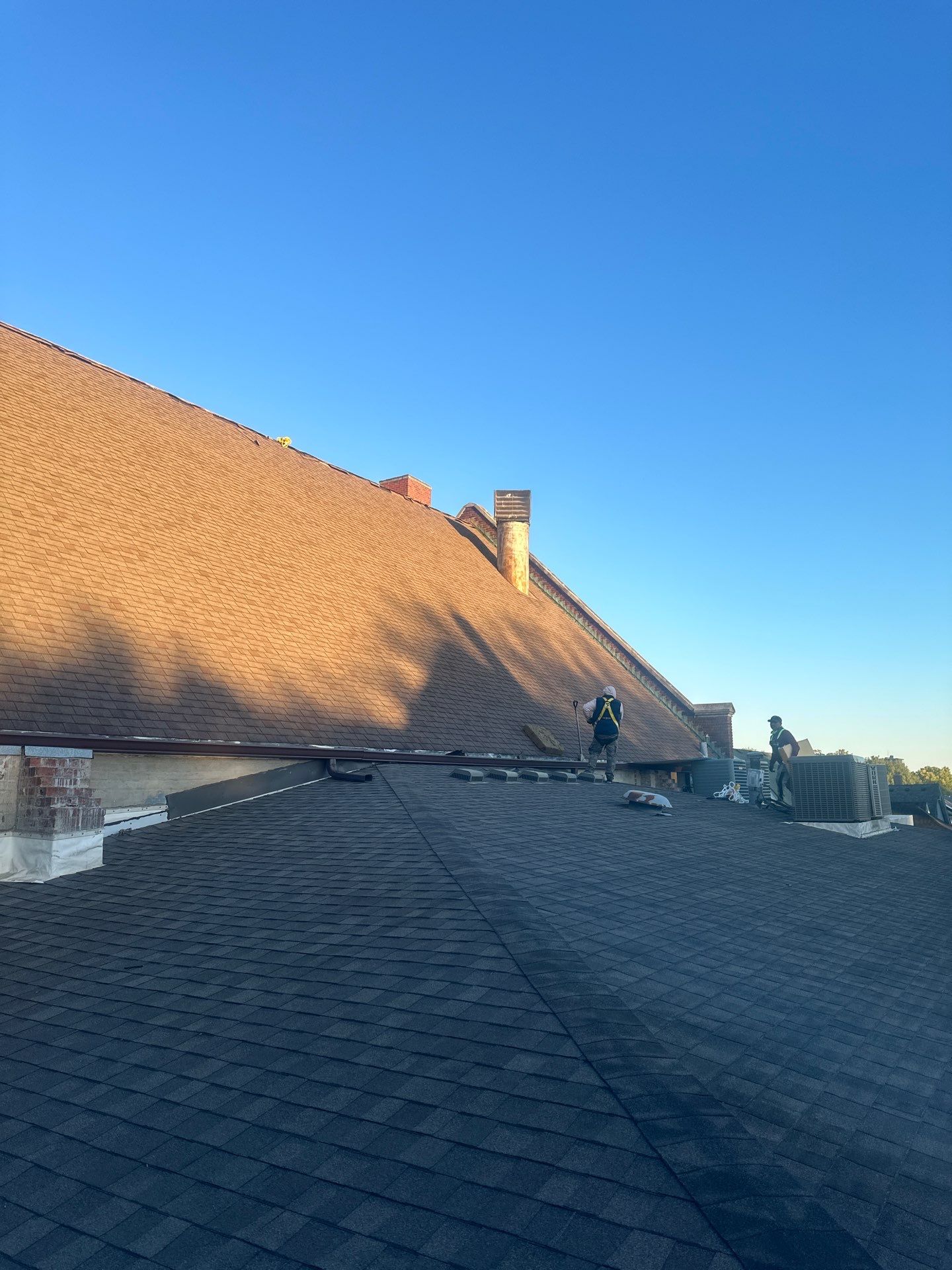 Commercial Roofing Installation using Owens Corning Duration by INO Services
