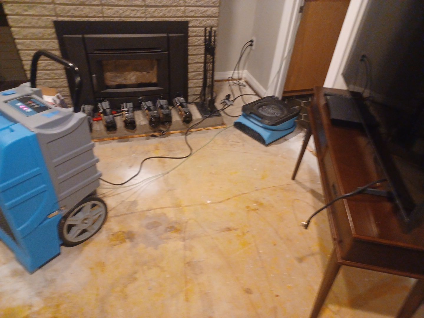 Project in West Bloomfield by EzDry Water Mitigation & Property Restoration