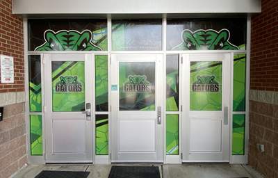 Whitewater Middle School - Interior Window Safety/Privacy Film Installation