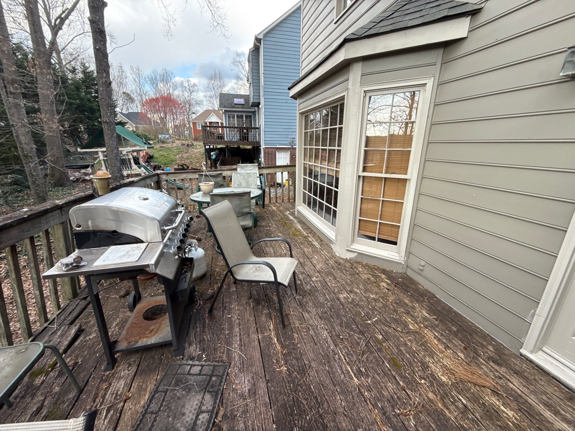 Wood Deck Build in Acworth, GA by Nelson Exteriors 