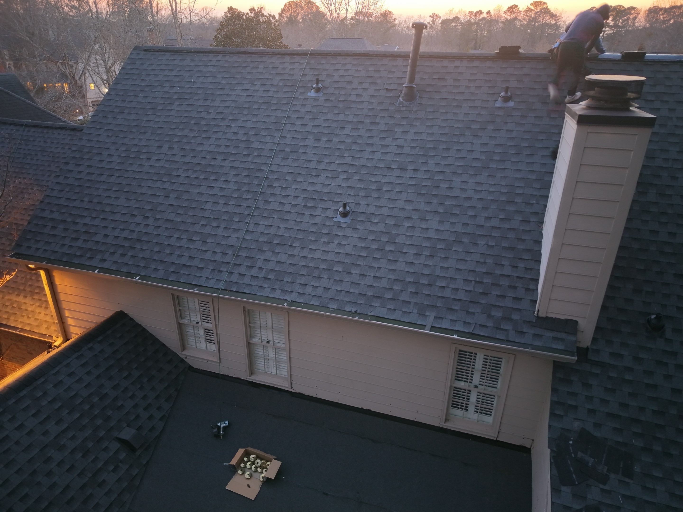 GAF Timberline HDZ in Charcoal by Element Pros Roofing, LLC