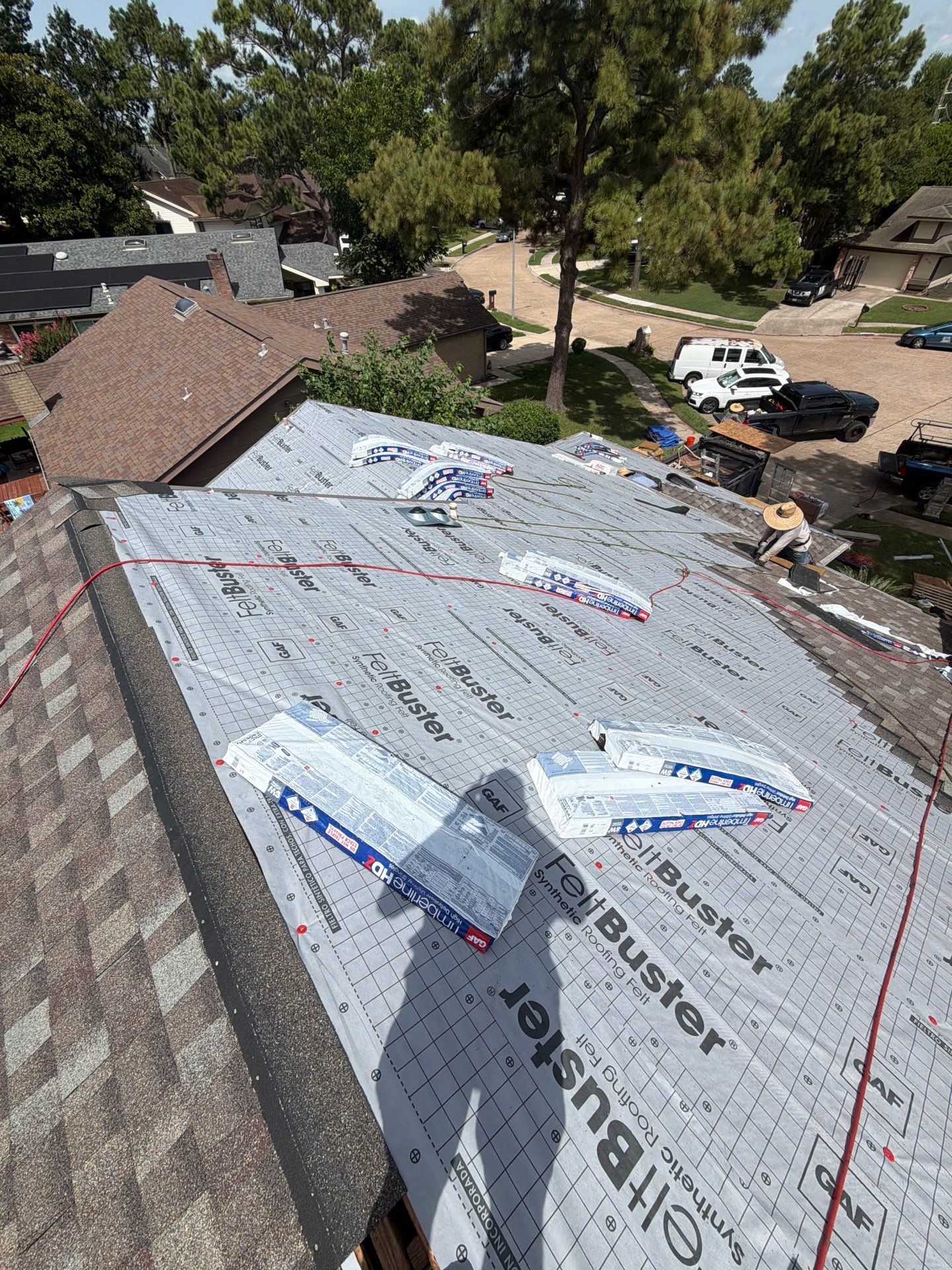 Project in Houston by Good Vibes Roofing