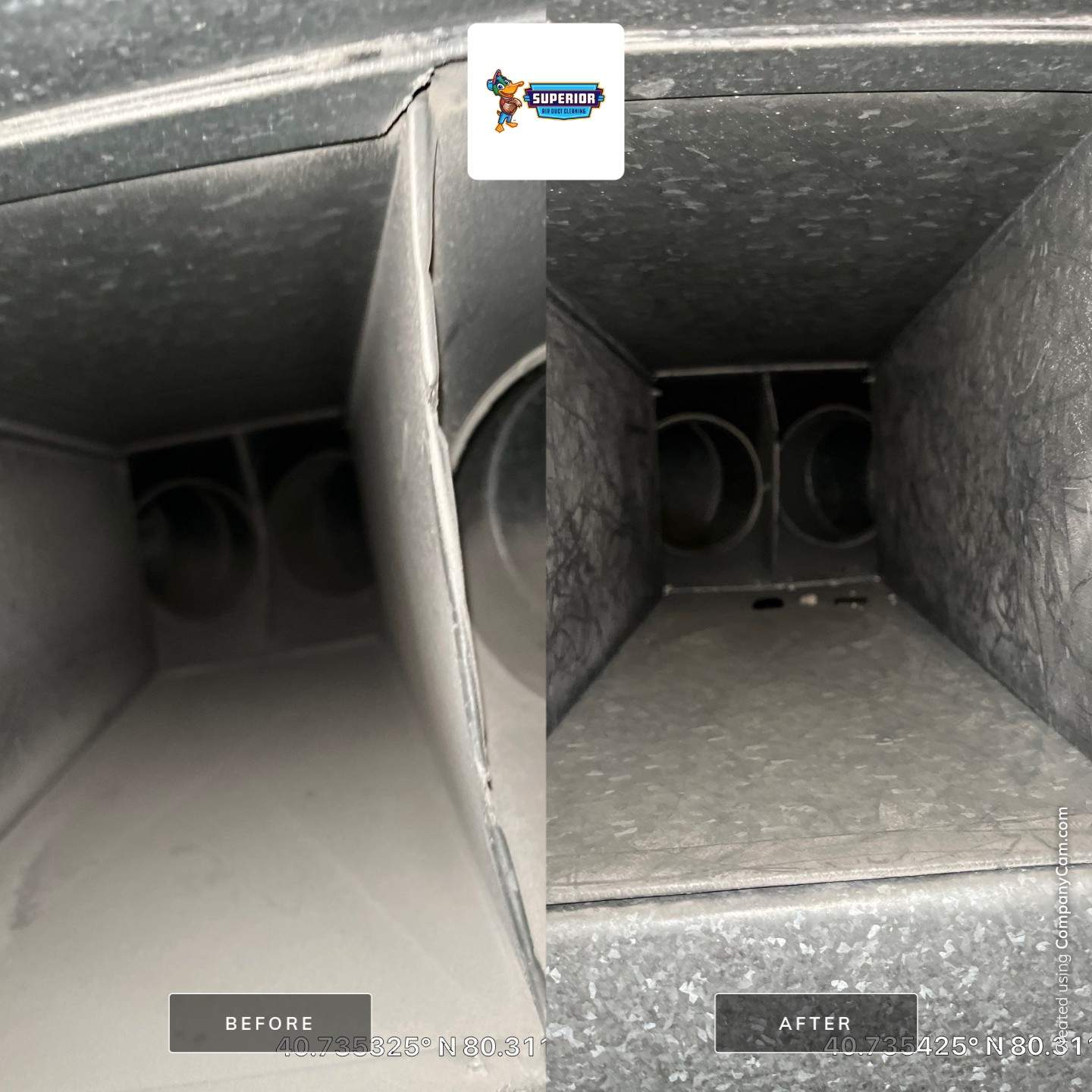 Air Duct Cleaning With a Vacuum Truck in New Brighton, PA by Superior Air Duct Cleaning