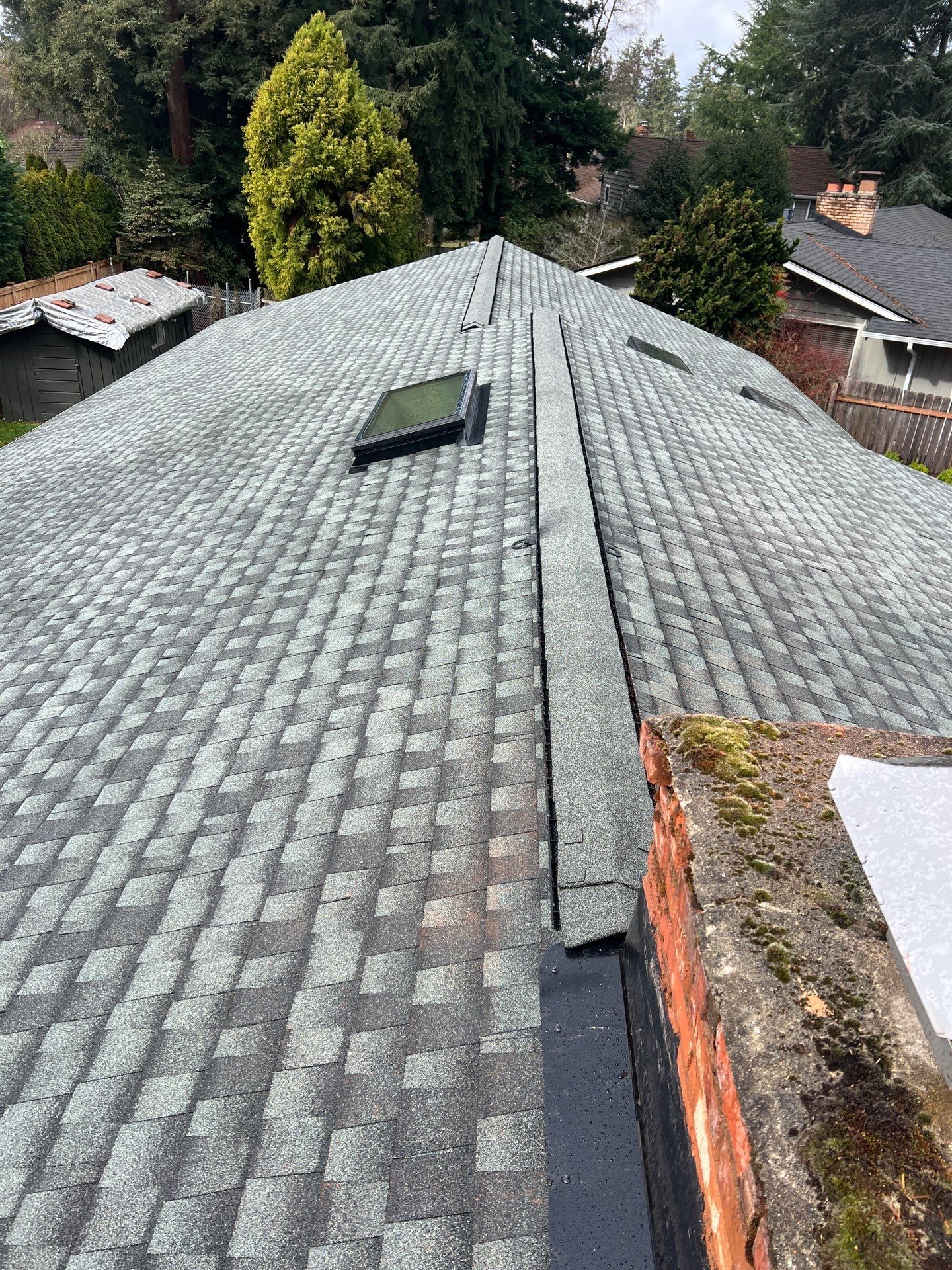 Residential Roofing Installation using GAF HDZ Shingles by Roofing Formula LLC