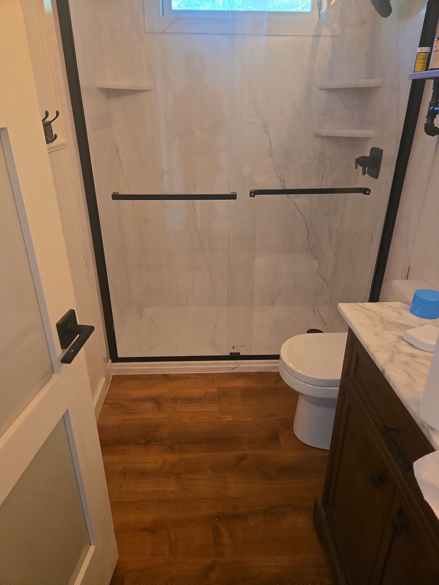 Tub to Walk-in Shower in Austin, 78721 by Lane Lauritsen - The Hill Country, Texas