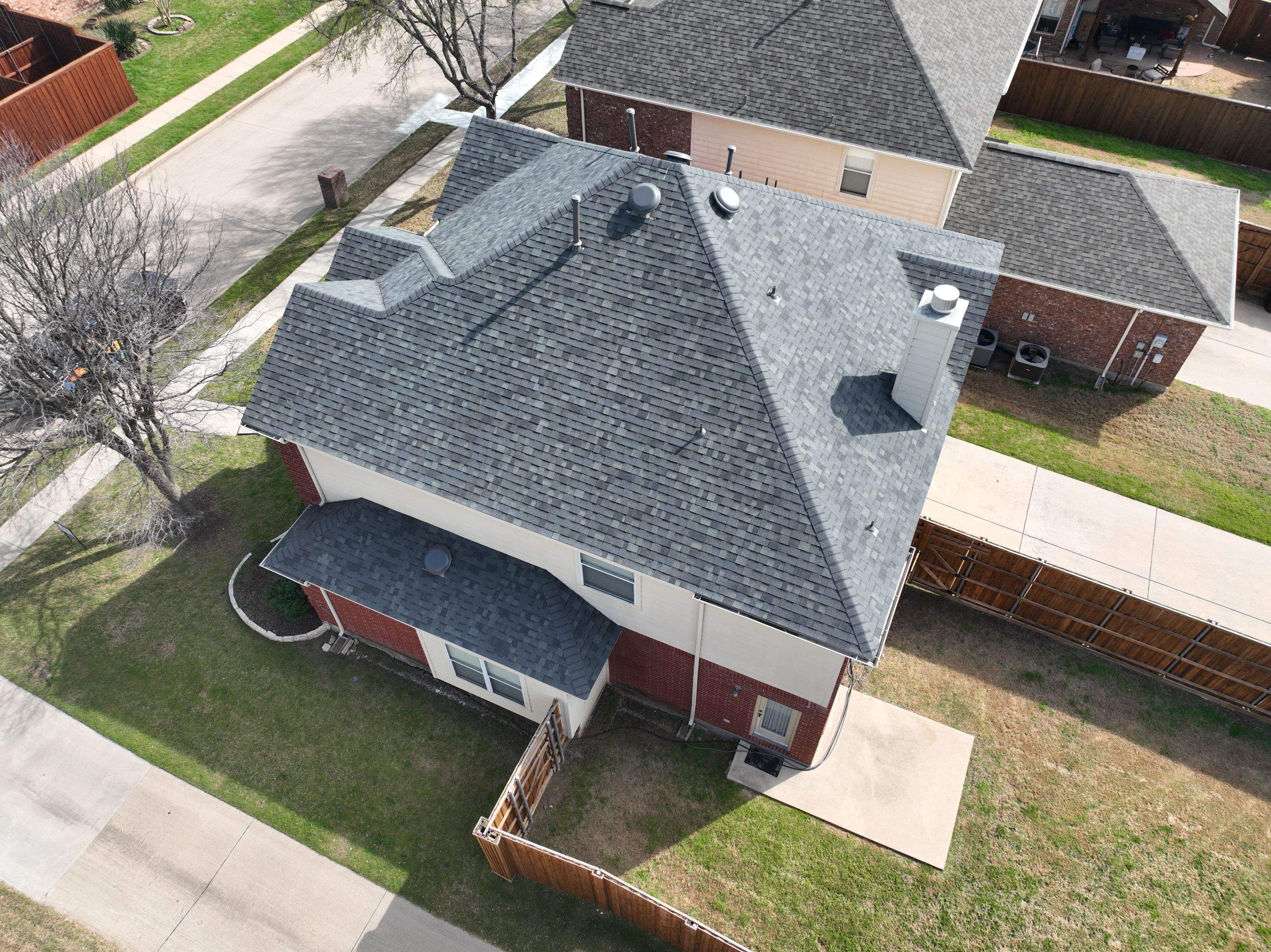 Residential Roofing Installation using Owens Corning TruDef Duration Storm Estate Gray by OneSource Roofing and Restoration