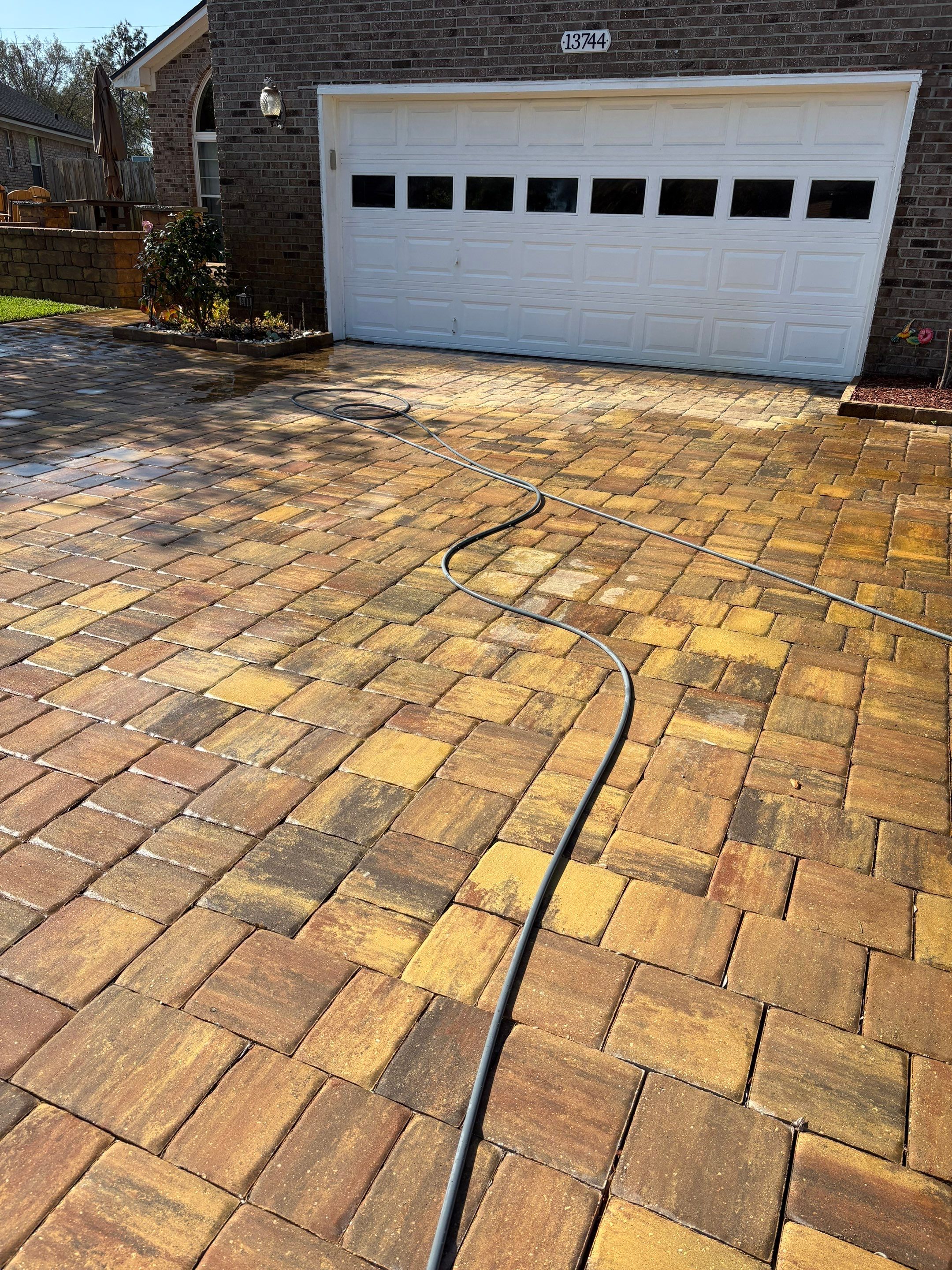 Pavers using Concrete Sealant and PolySand by DuraSeal