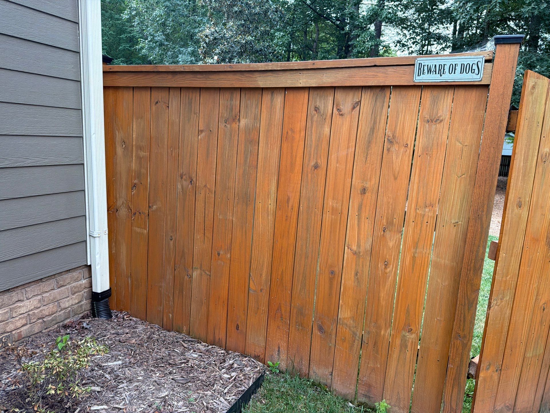 Fence using Wood Sealant by DuraSeal
