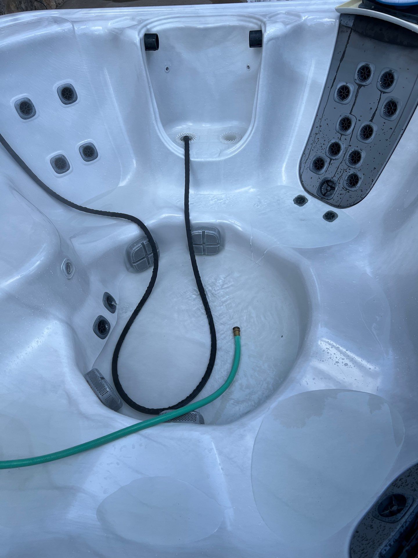 Hot Tub Services Using Drain and Fill by Wheatley Creek Services