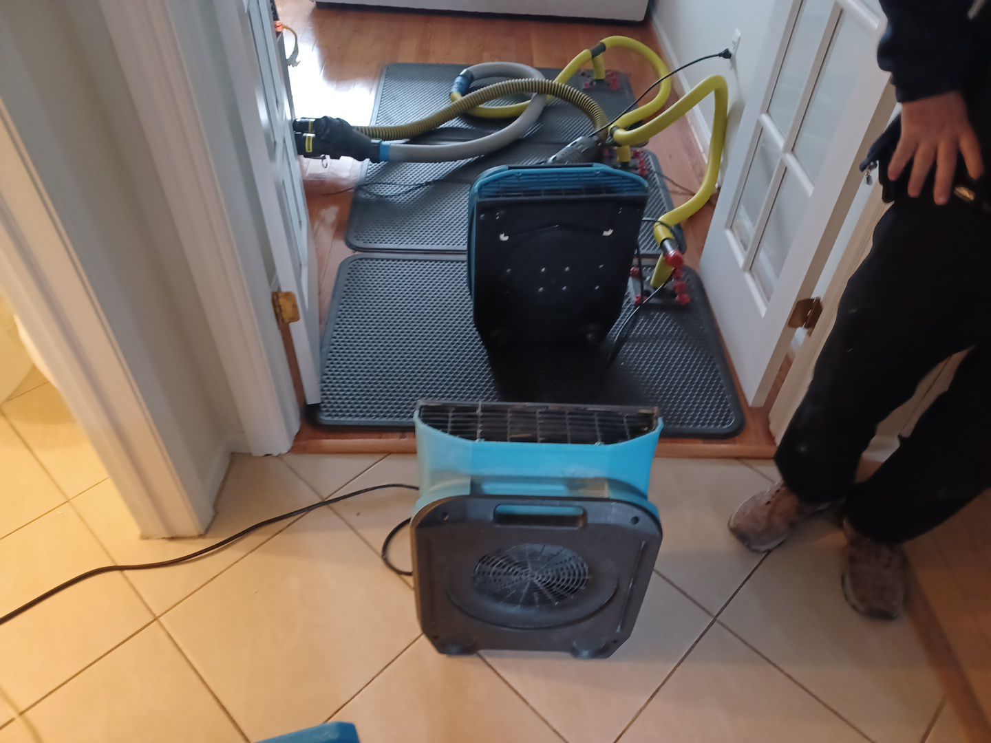 Project in West Bloomfield by EzDry Water Mitigation & Property Restoration