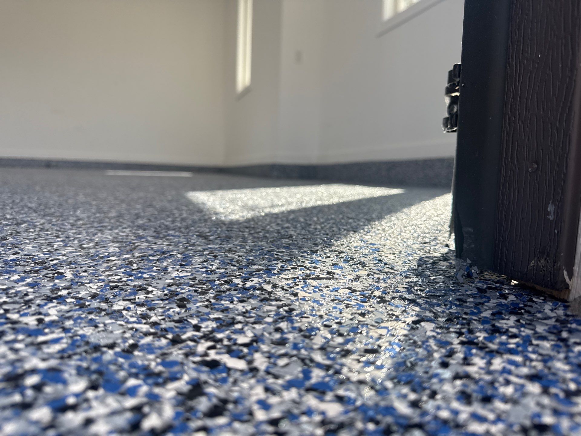 Grimes Garage Floor Coating by Revival Concrete Coatings