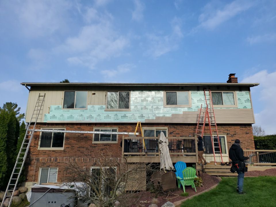 Siding Replacement using Certainteed Restoration Classic D4 by 180 Contractors