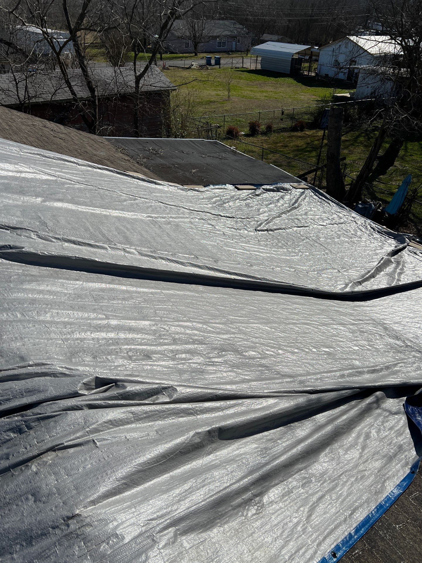 New Roof & Decking Brought to Code. by In & Out Construction & Remodeling, LLC