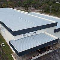 24ga 1.5" Mechanical Seam Mill Finish  by Total Roofing System The Metal Roof Experts