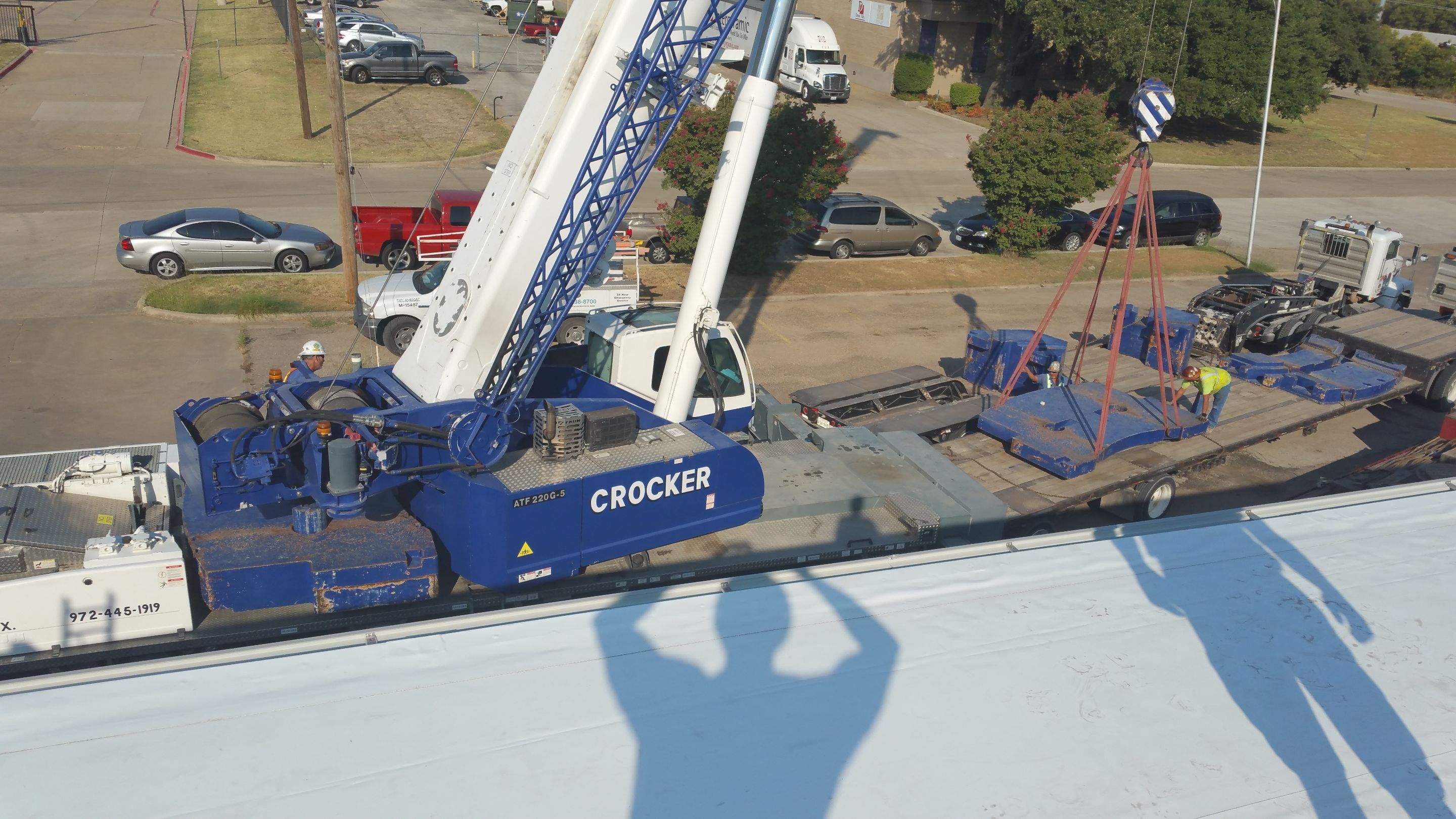 Massive Storm Damage Project - Factory in Arlington by First United Roofing & Construction