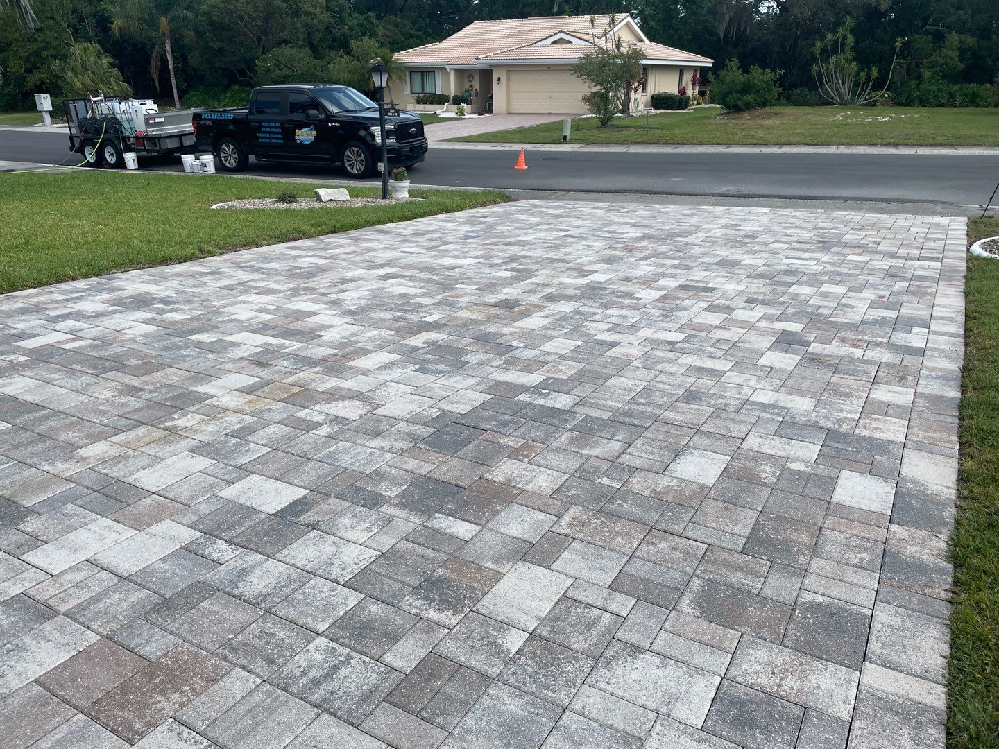 Paver Cleaning and Sealing in Sun City Center by Supreme Paver Experts